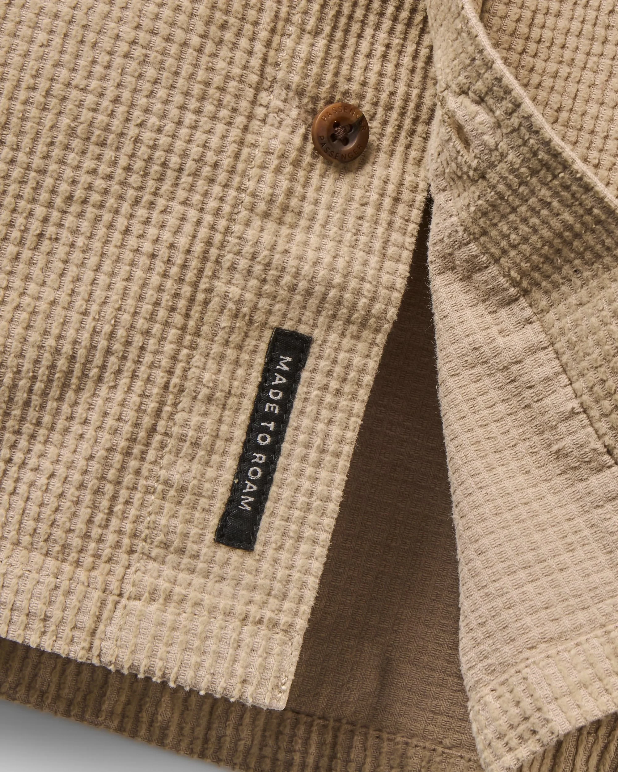 Backcountry Grid Cord Shirt - Simply Taupe - Image 8