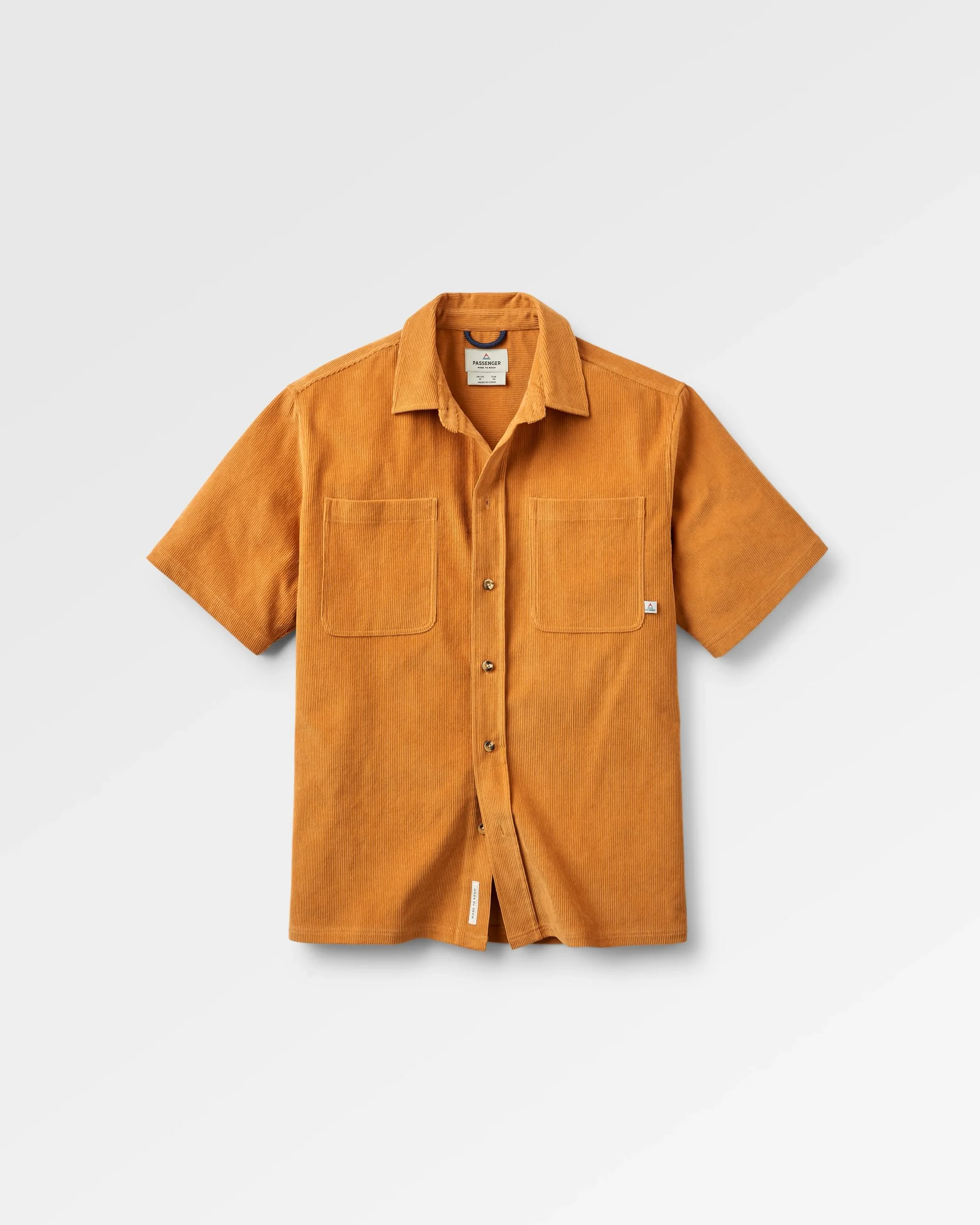 Backcountry Short Sleeve Cord Shirt - Spruce Yellow