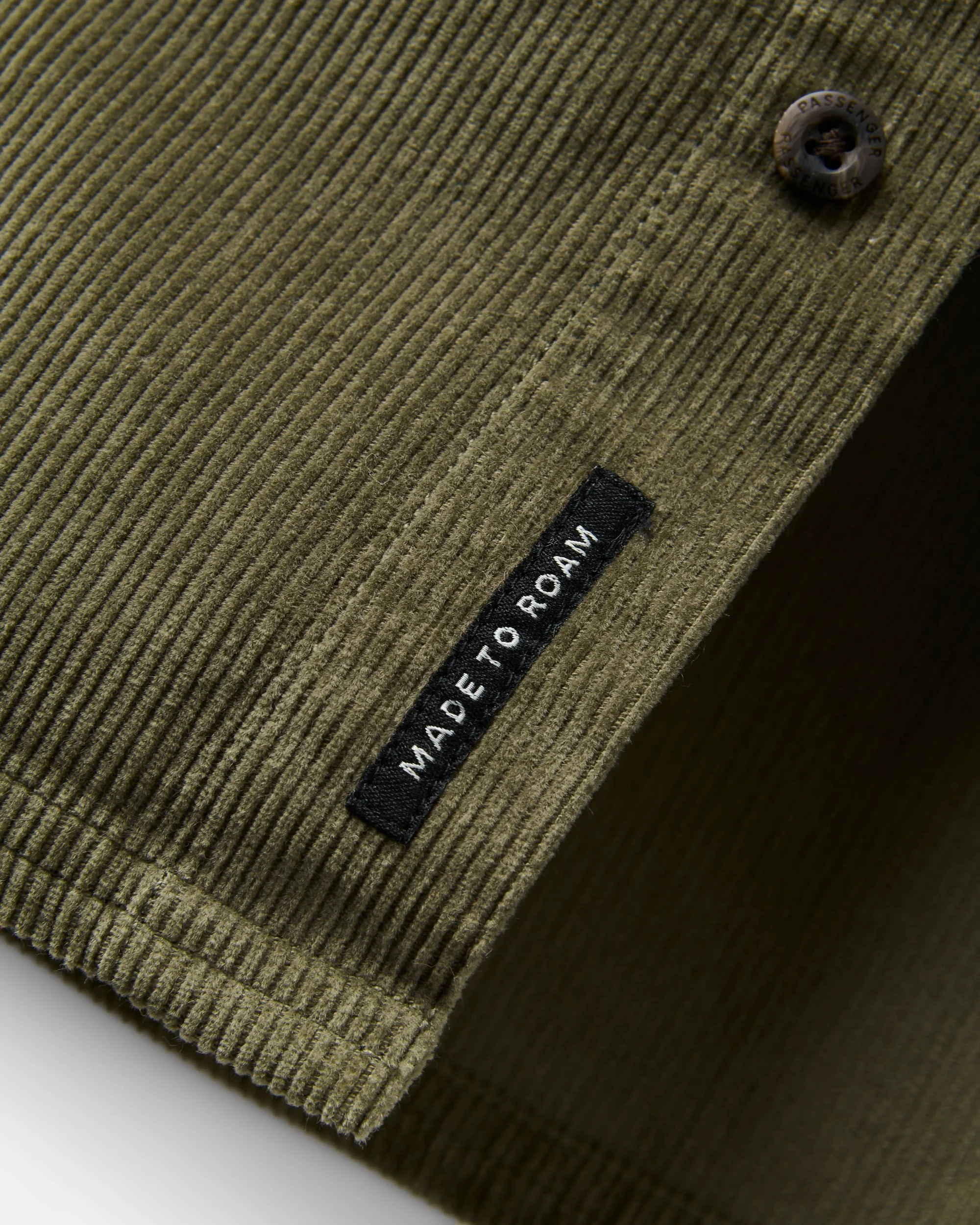 Backcountry Short Sleeve Cord Shirt - Dusty Olive - Image 10