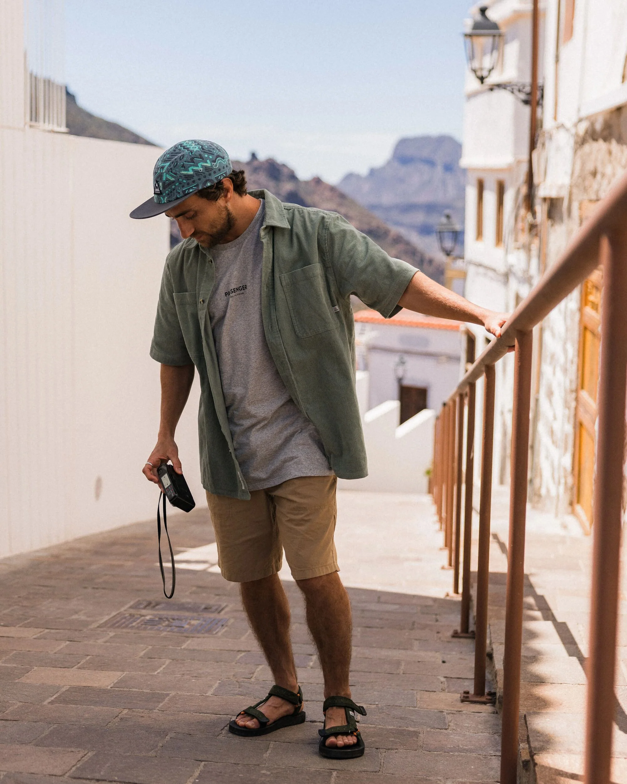 Backcountry Short Sleeve Cord Shirt - Pistachio - Image 4