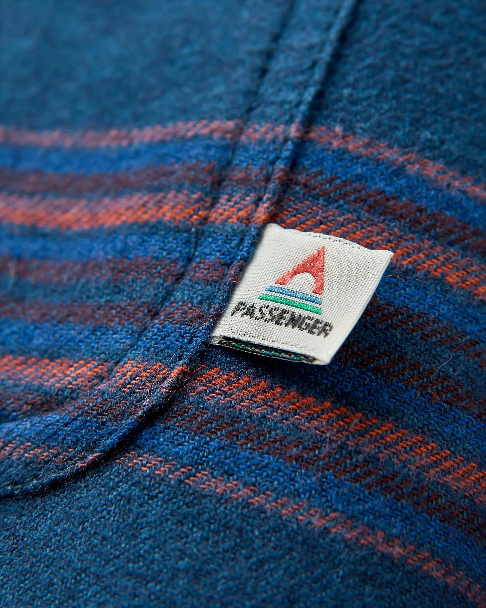Backcountry Stripe Light Shirt - Rich Navy/Deep Plum Stripe - Image 8