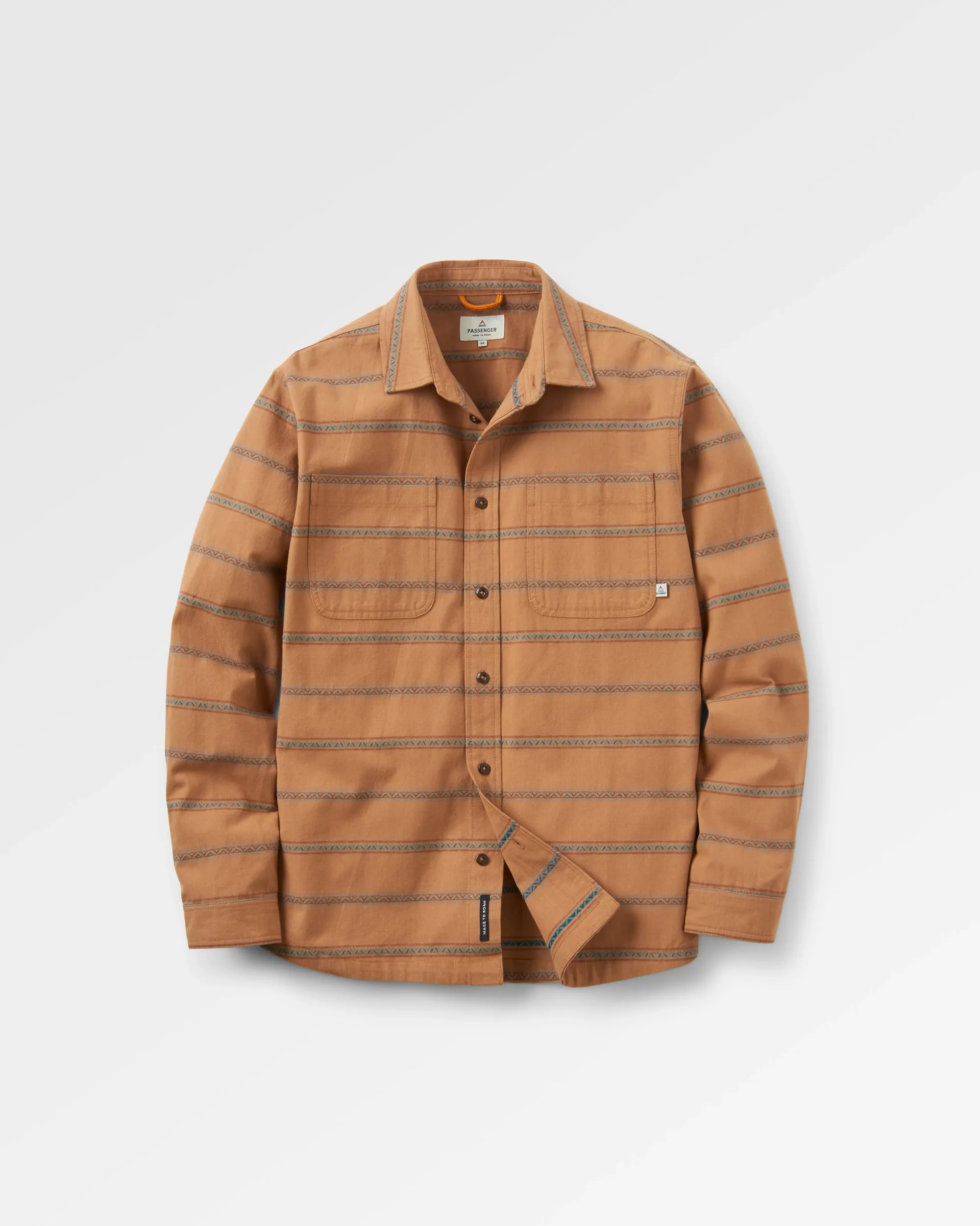 Backcountry Stripe Shirt - Toffee Jacquard - Image 2