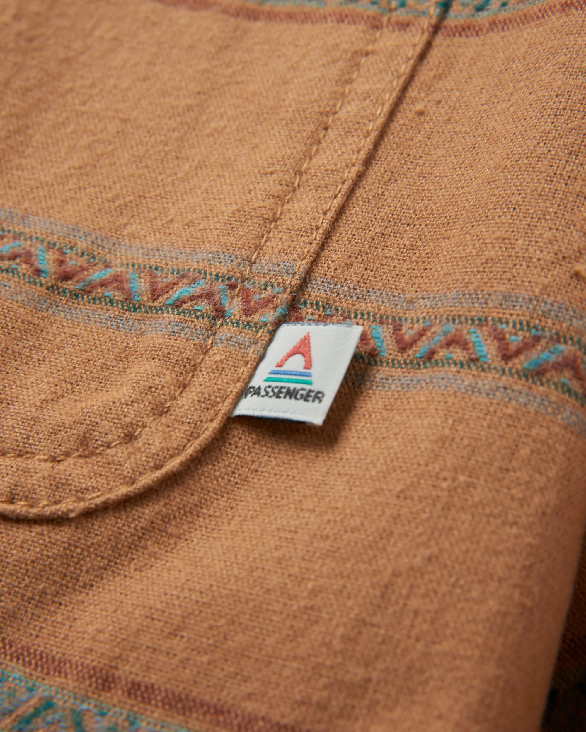 Backcountry Stripe Shirt - Toffee Jacquard - Image 6