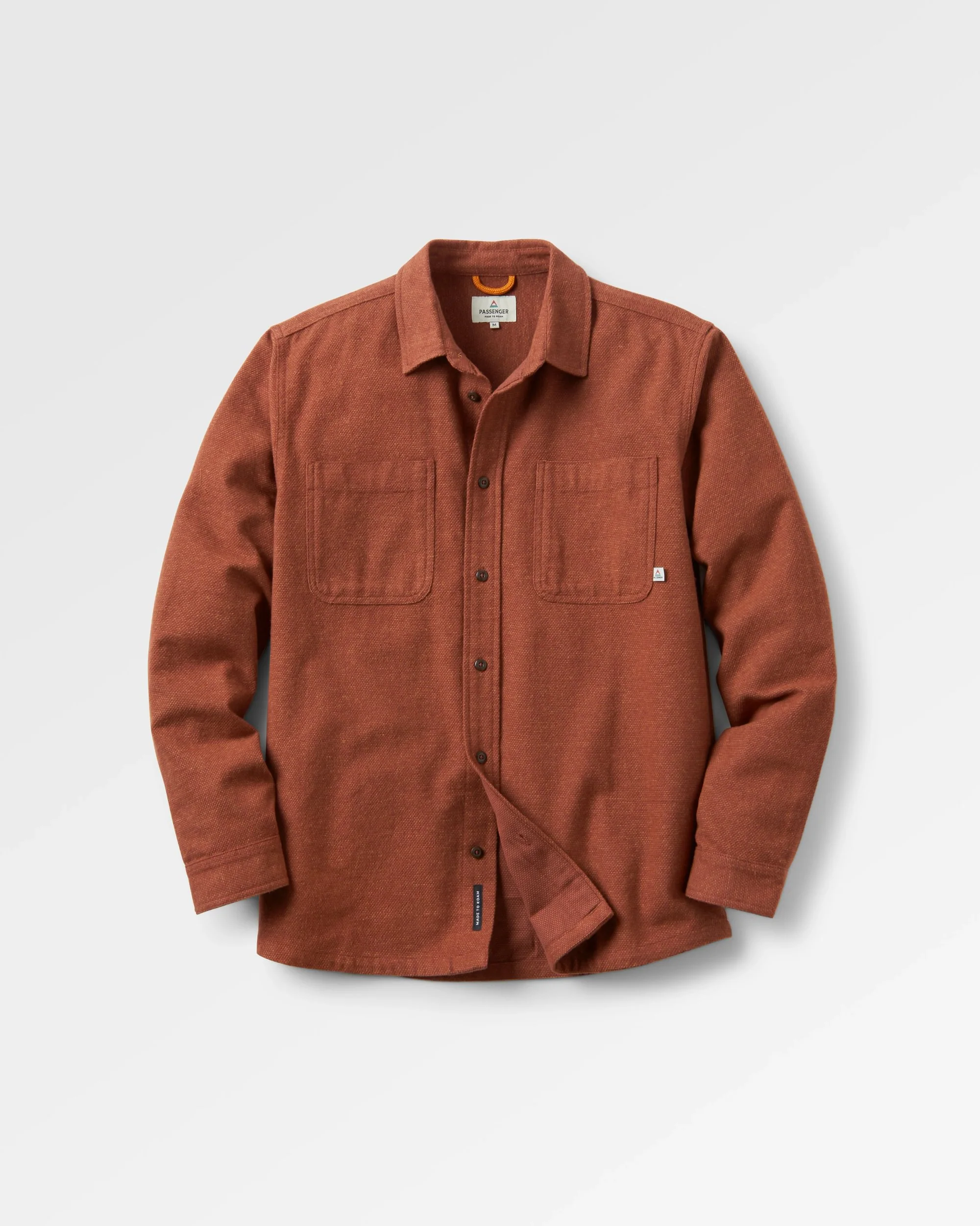 Backcountry Flannel Shirt - Cappuccino/Dusty Ochre - Image 2