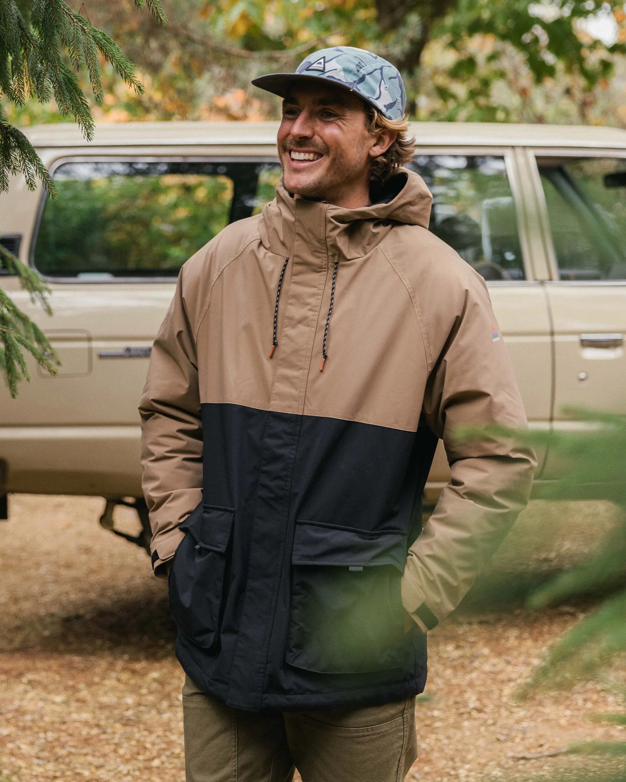 Baltic Insulated Parka - Caramel/Black - Image 5