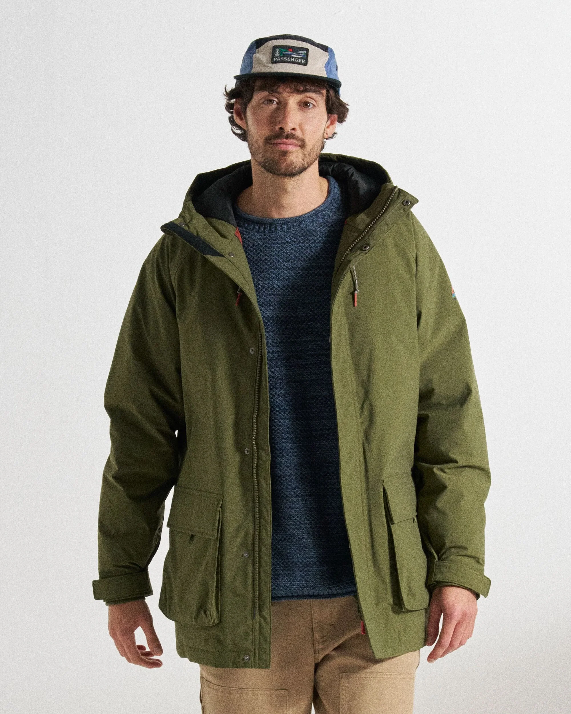 Baltic Insulated Parka - Khaki - Image 3
