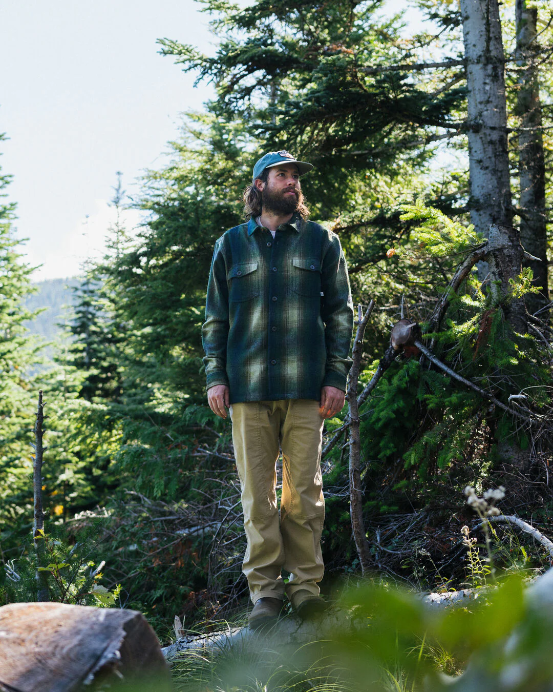 Barren Overshirt - Khaki - Image 4