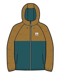 Base ThermoreĀ® Insulated Jacket - Dusty Ochre/ Corsair Blue - Image 14