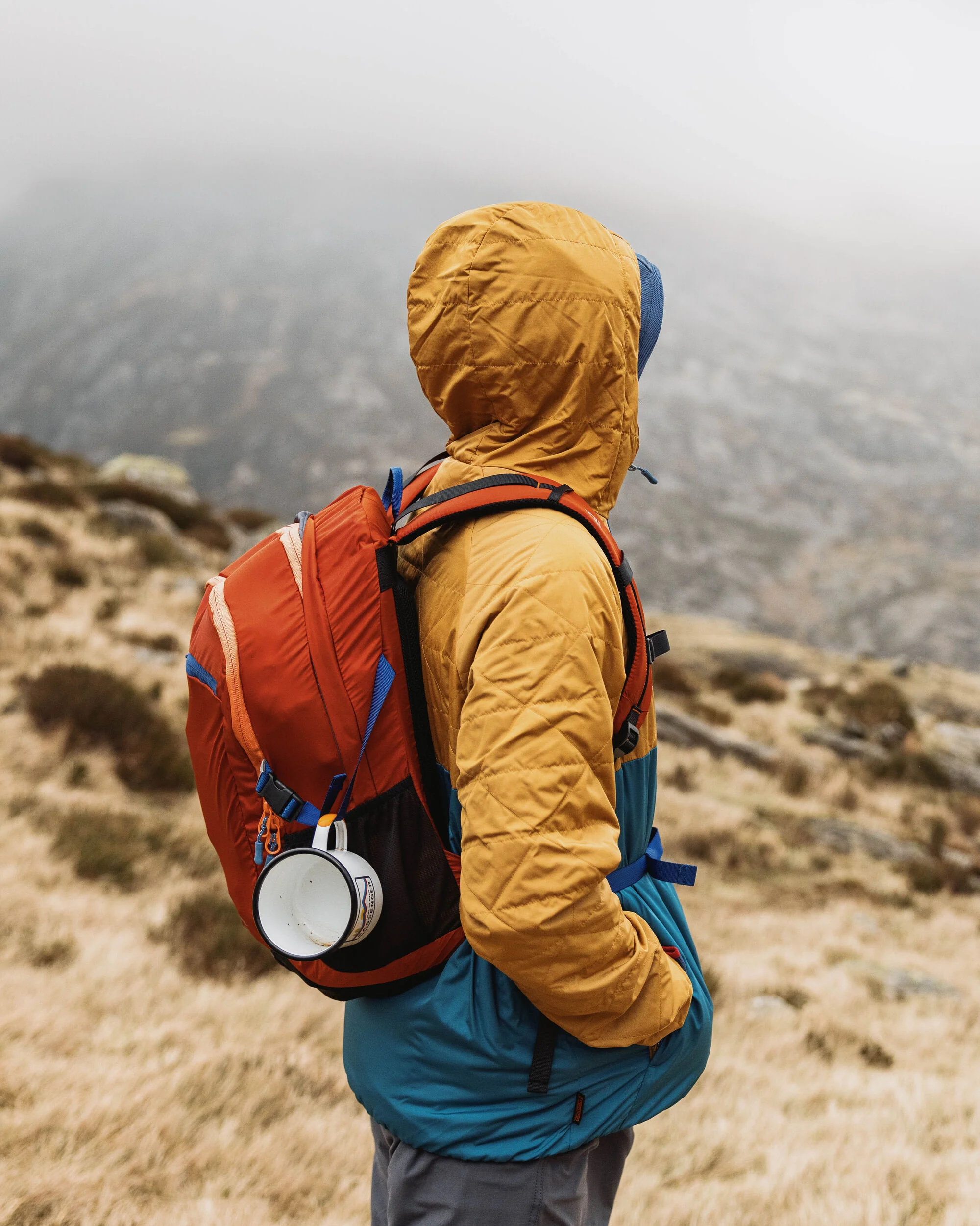 Base ThermoreĀ® Insulated Jacket - Dusty Ochre/ Corsair Blue - Image 5