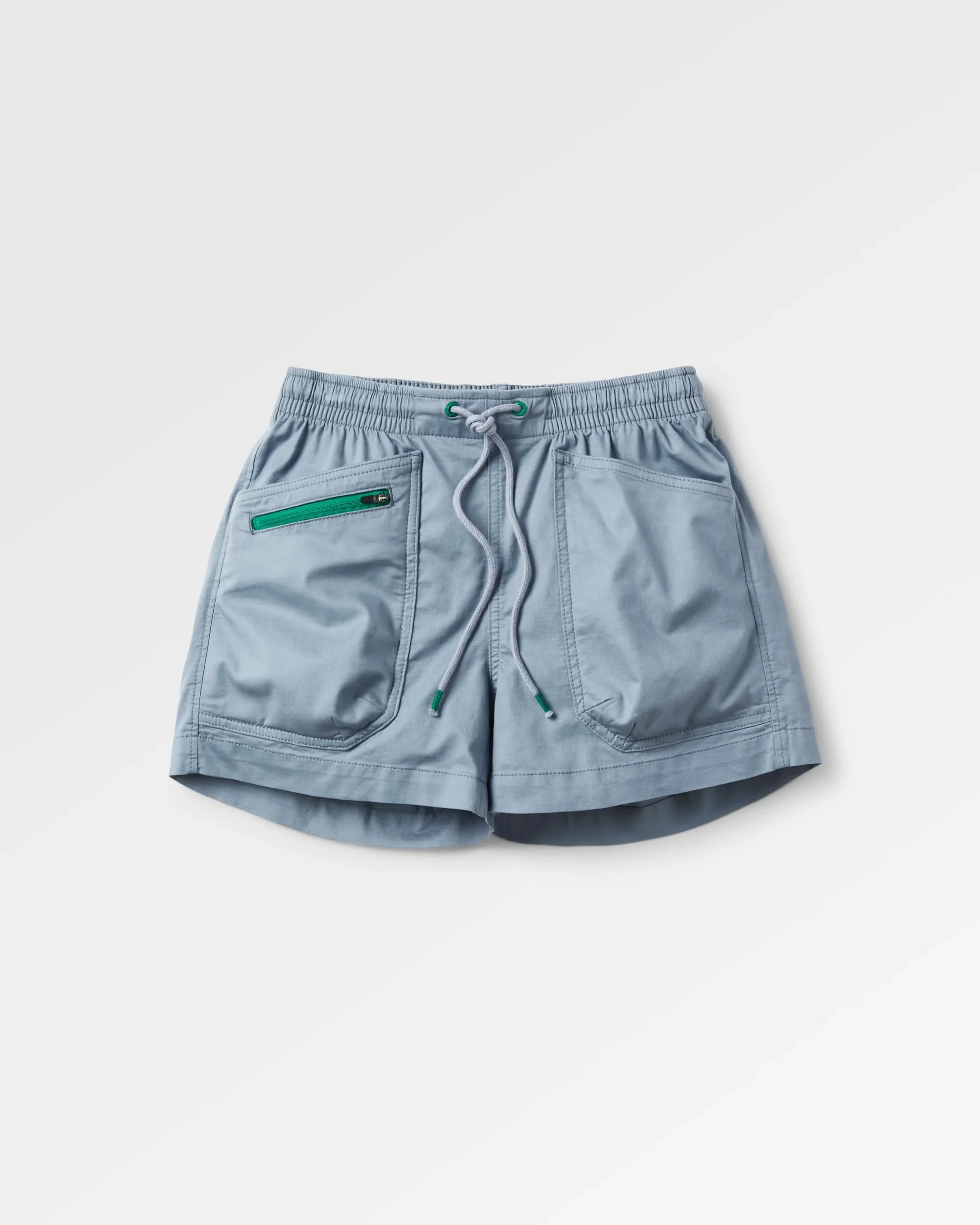 Basswood Organic Cotton Short - Faded Denim - Image 2