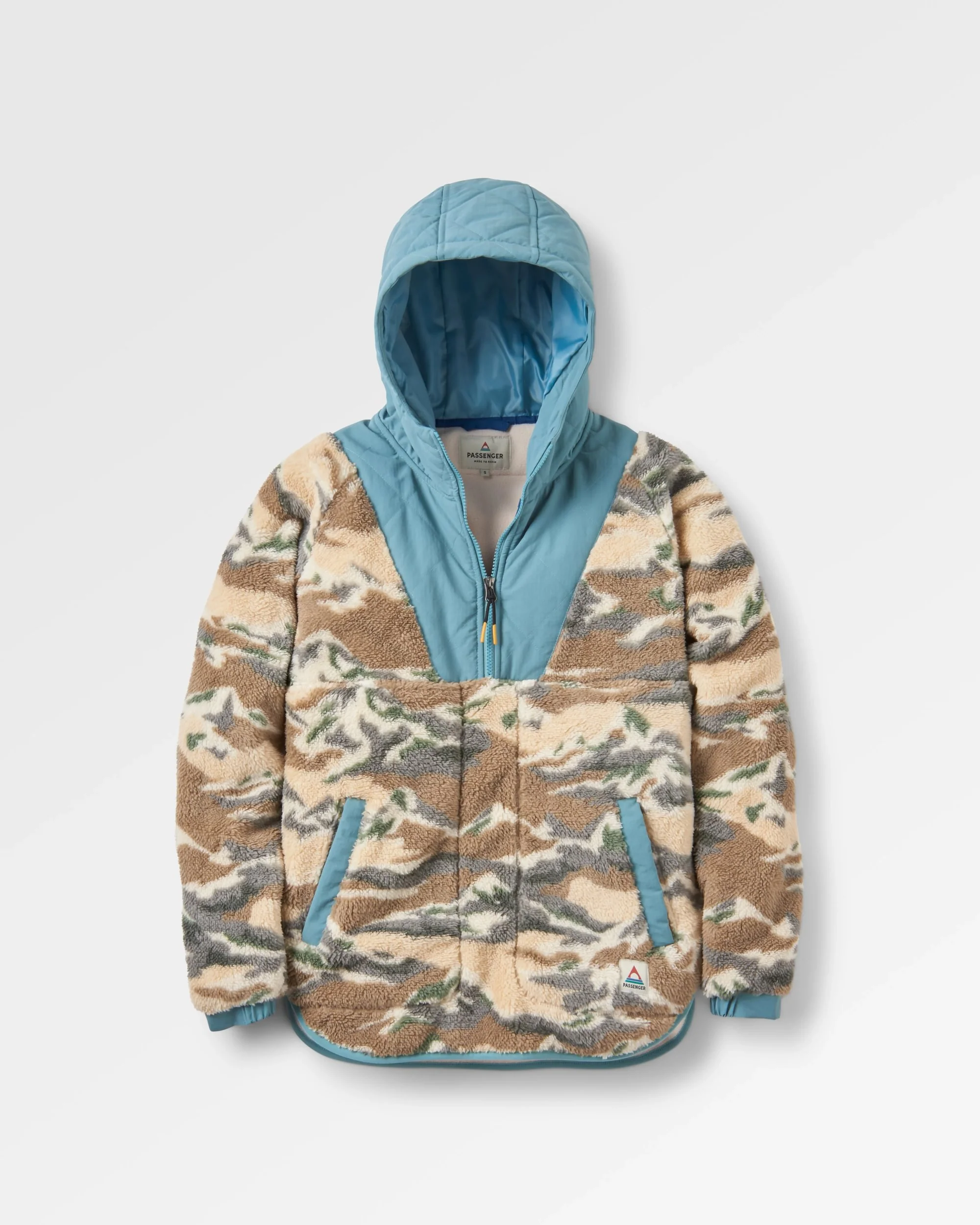 Beaumont Sherpa Hooded Fleece - Mount Scenic Oatmeal - Image 2