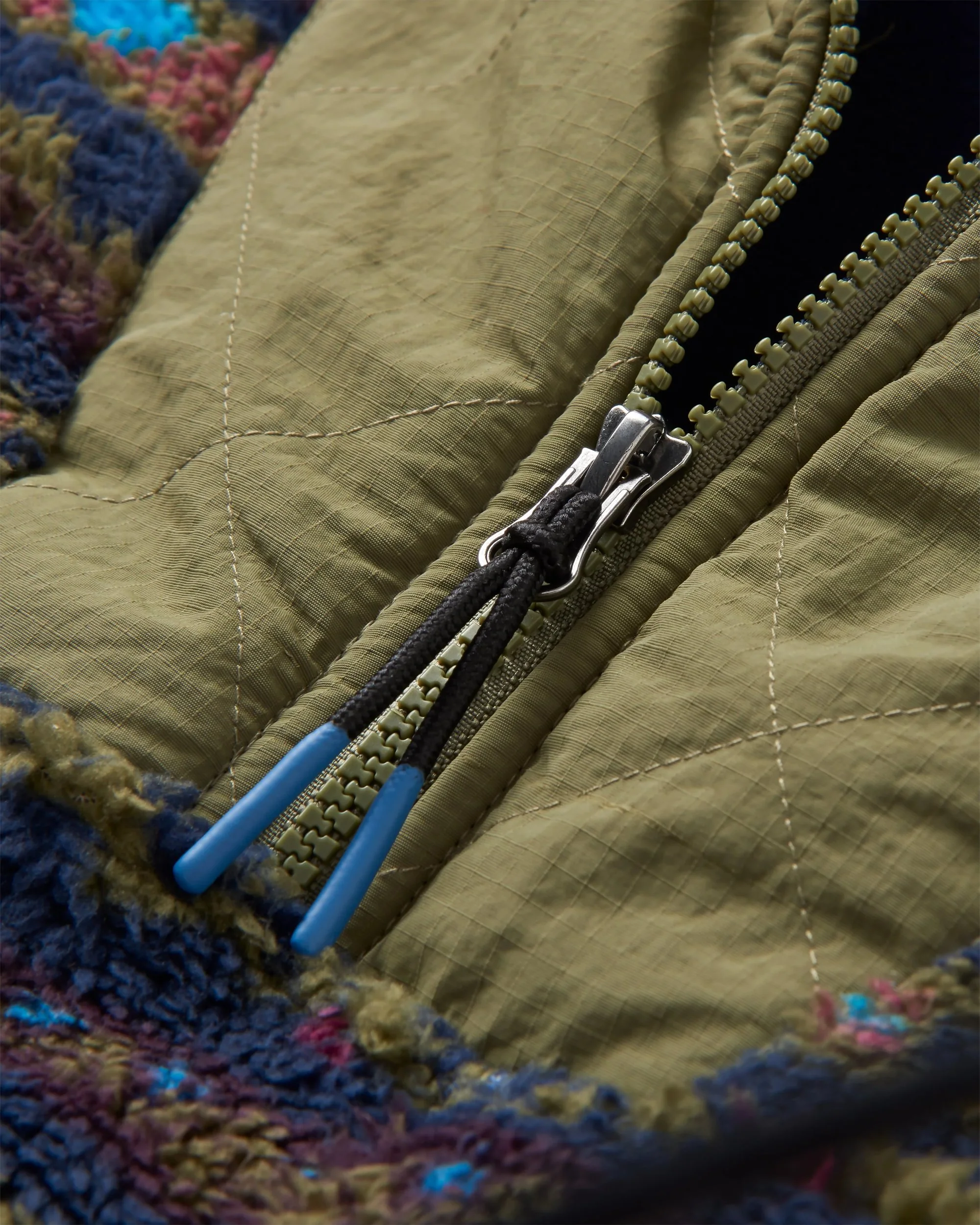 Beaumont Sherpa Hooded Fleece - Mountain Geo Multi - Image 5