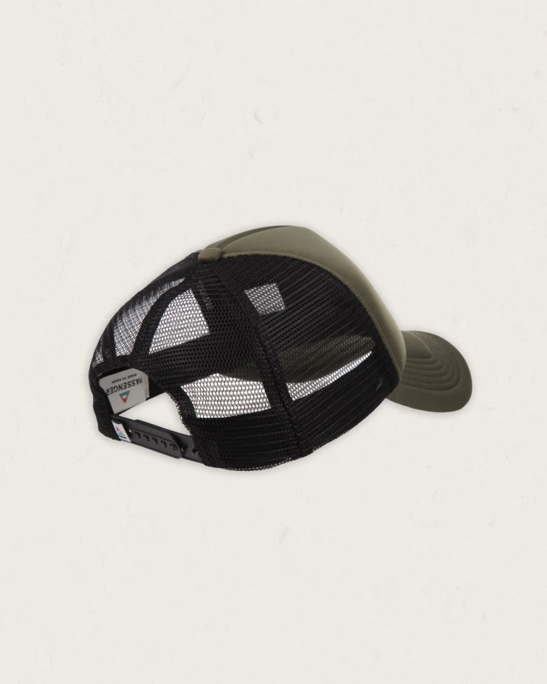 Beechey Snapback Trucker Cap - Khaki - Image 5