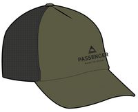 Beechey Snapback Trucker Cap - Khaki - Image 6