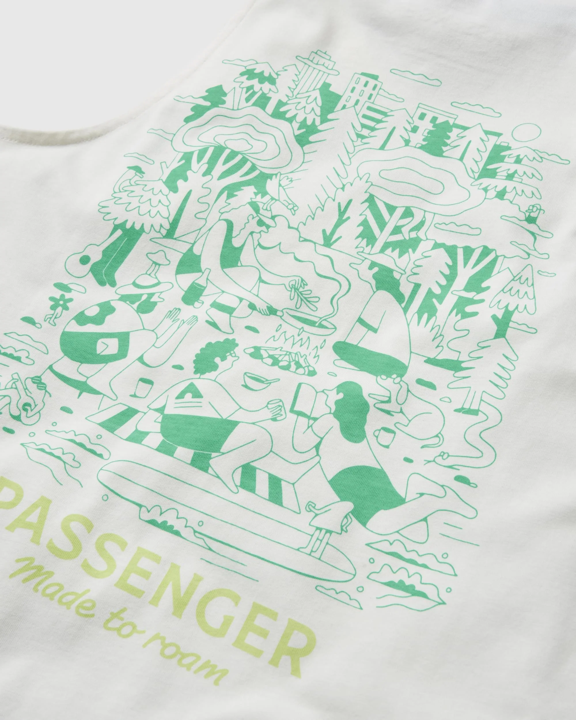 Better Outside Organic Cotton Vest - Marshmallow - Image 6