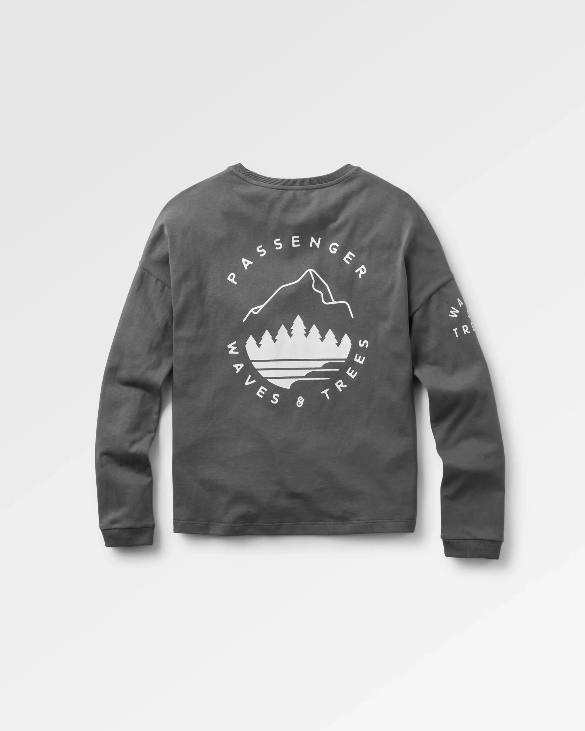 Big Leaf LS T-Shirt - Faded Black - Image 3