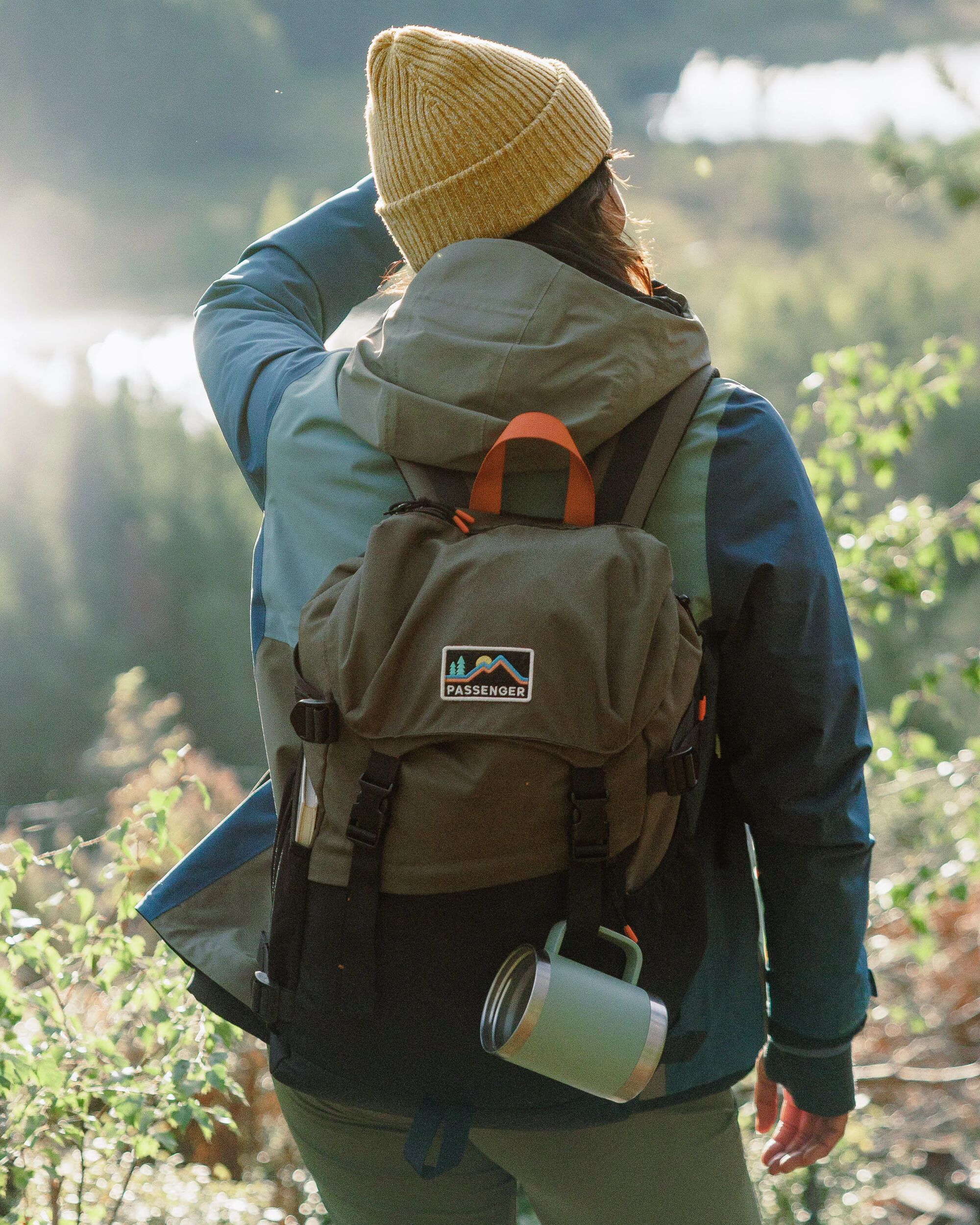 Boondocker 26L Backpack - Black/Khaki - Image 3