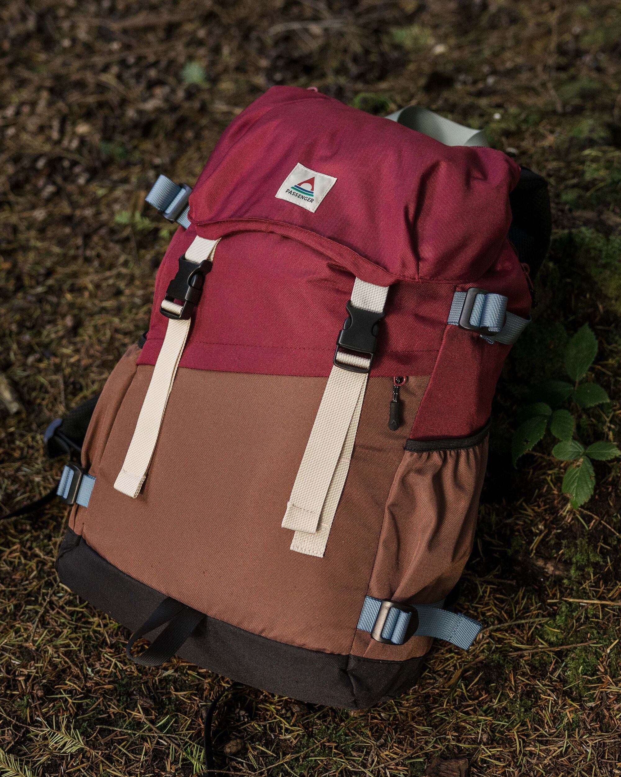 Boondocker 26L Backpack - Burgundy/Chestnut - Image 2
