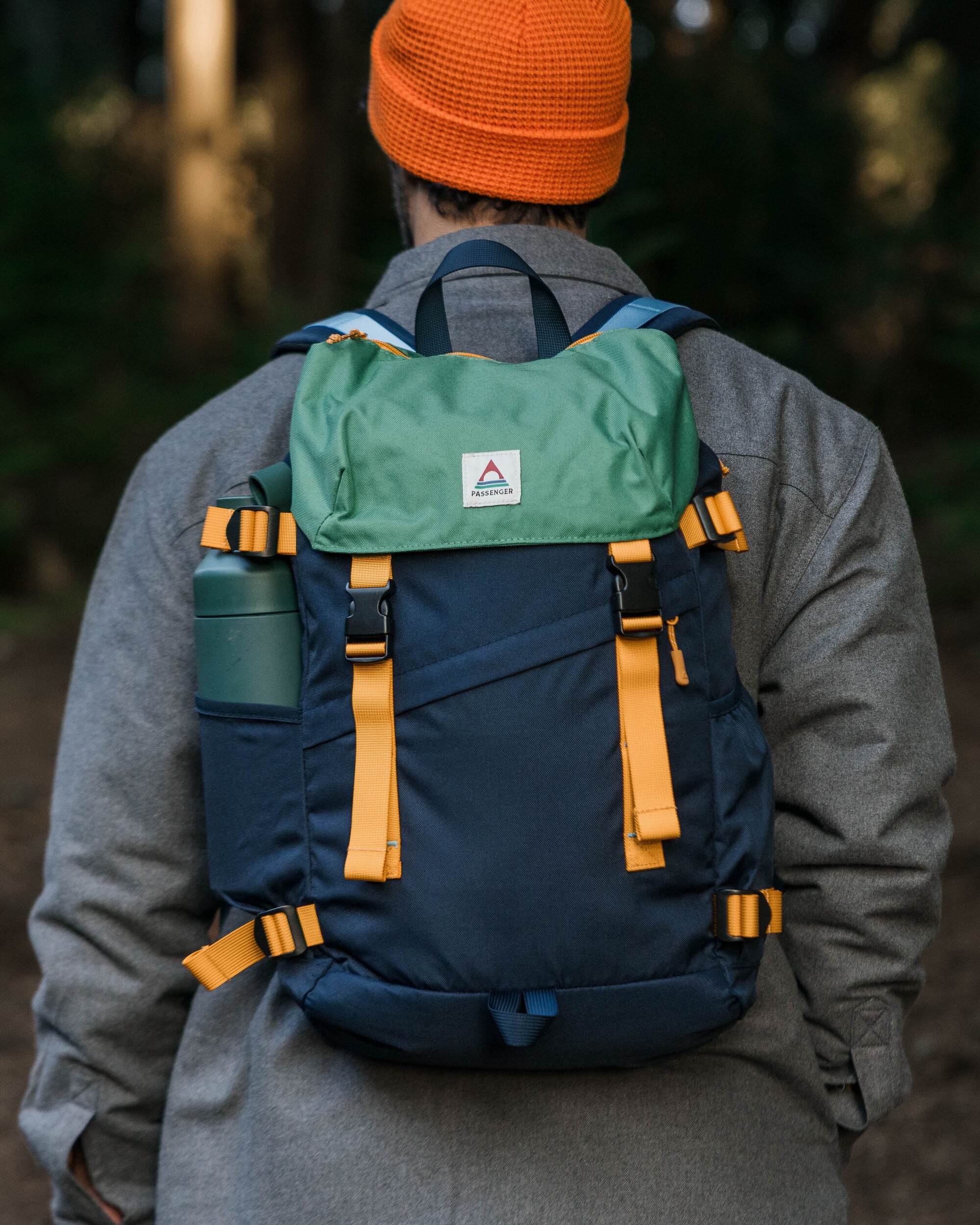Boondocker 26L Backpack - Navy/ Laurel Green - Image 5