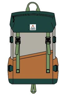 Boondocker 26L Backpack - Rain Forest Orange Multi - Image 10