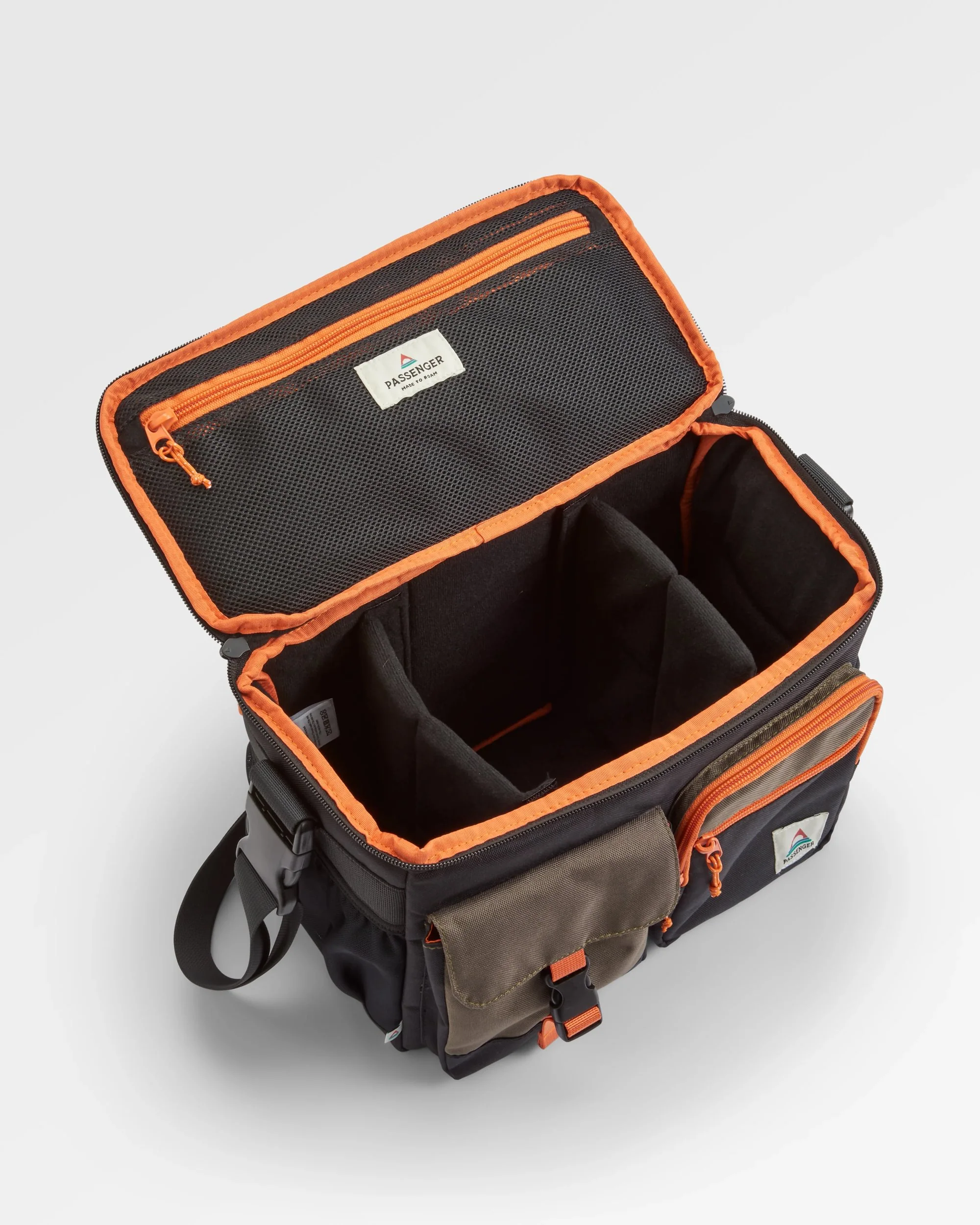 Boondocker Camera Bag - True Black/ Khaki - Image 7