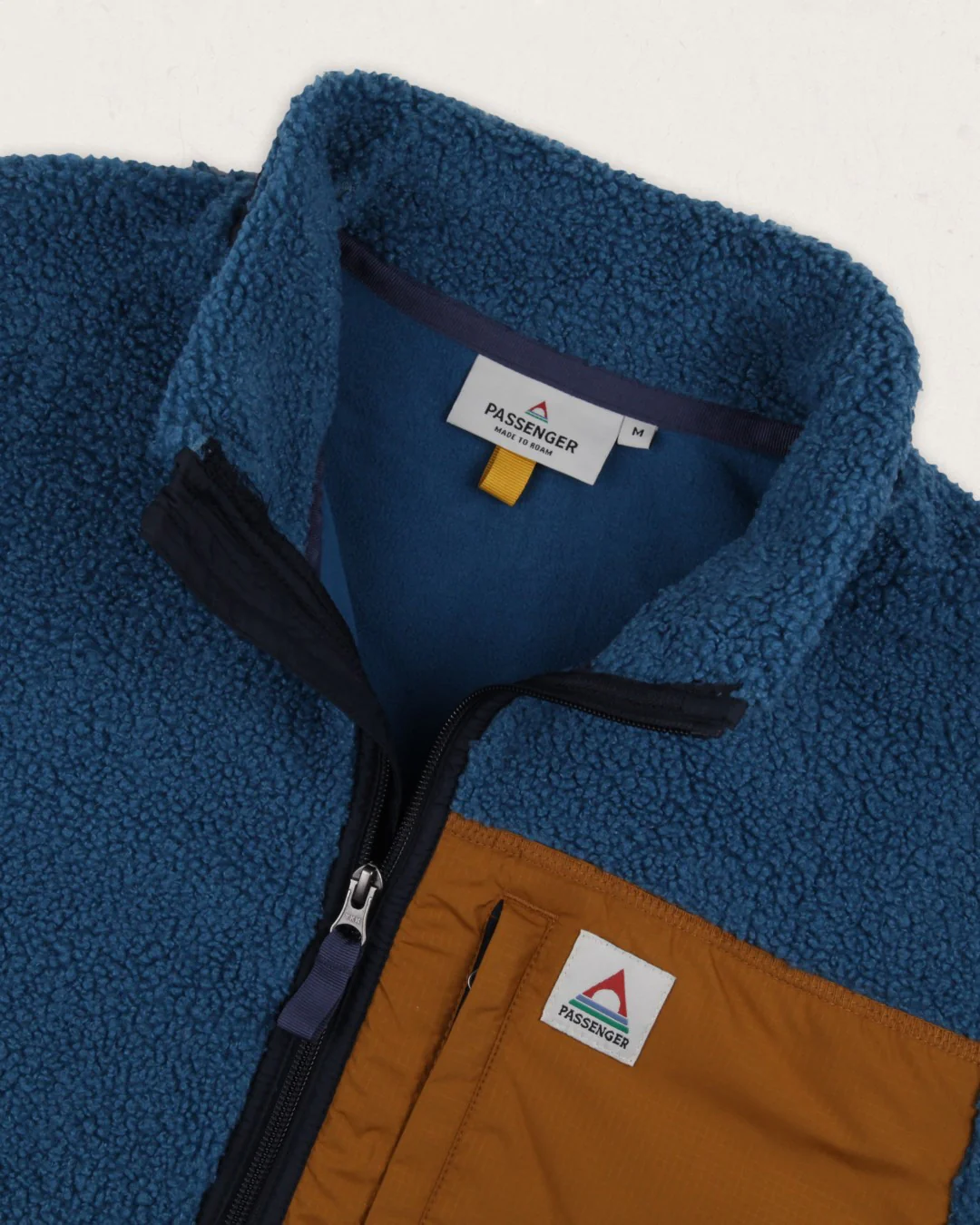 Born Explorer Polar-Lined Sherpa Fleece - Blue Steel - Image 13