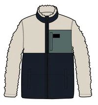 Born Explorer Polar-Lined Sherpa Fleece - Birch - Image 7