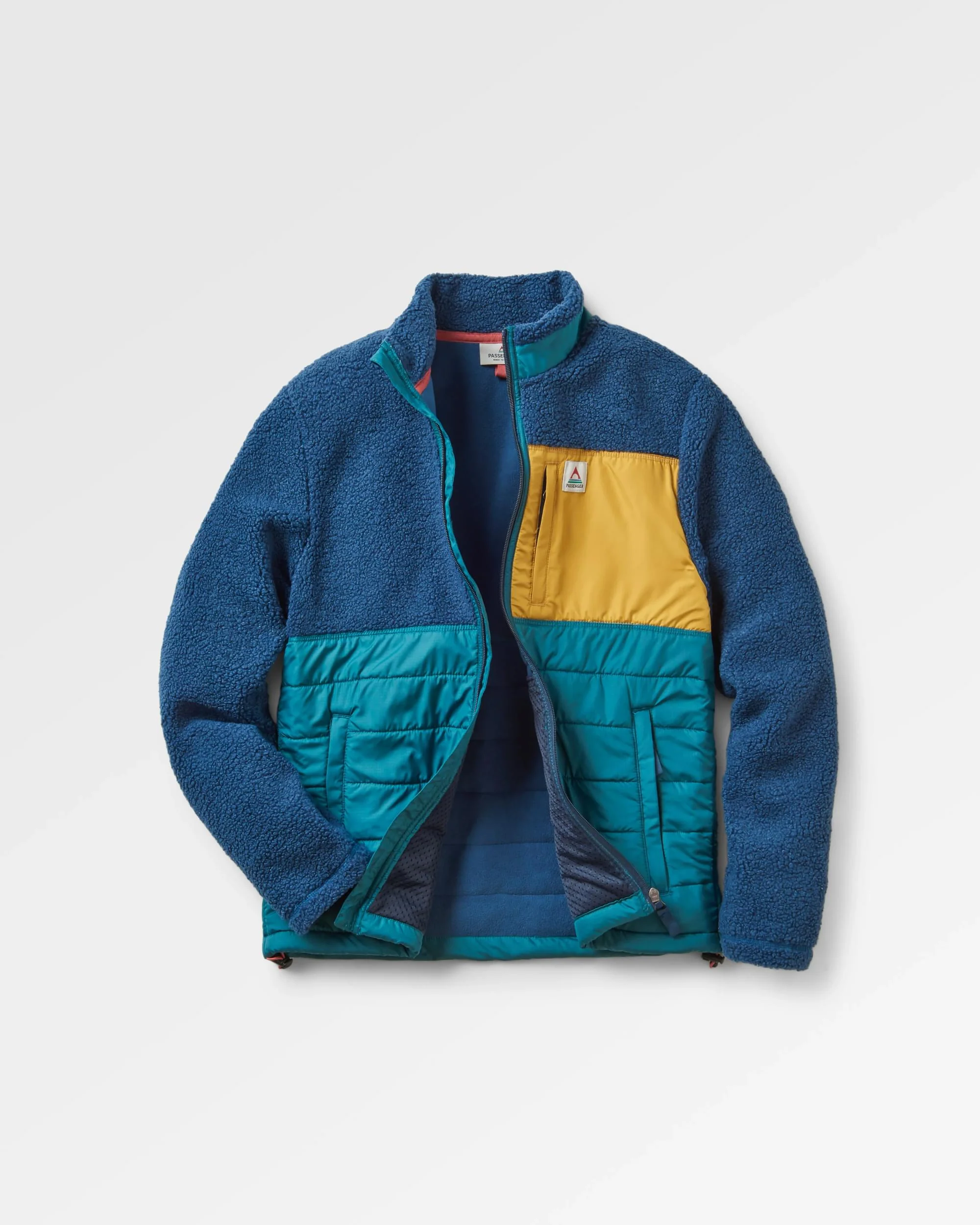Born Explorer Polar-Lined Sherpa Fleece - Dark Denim - Image 2