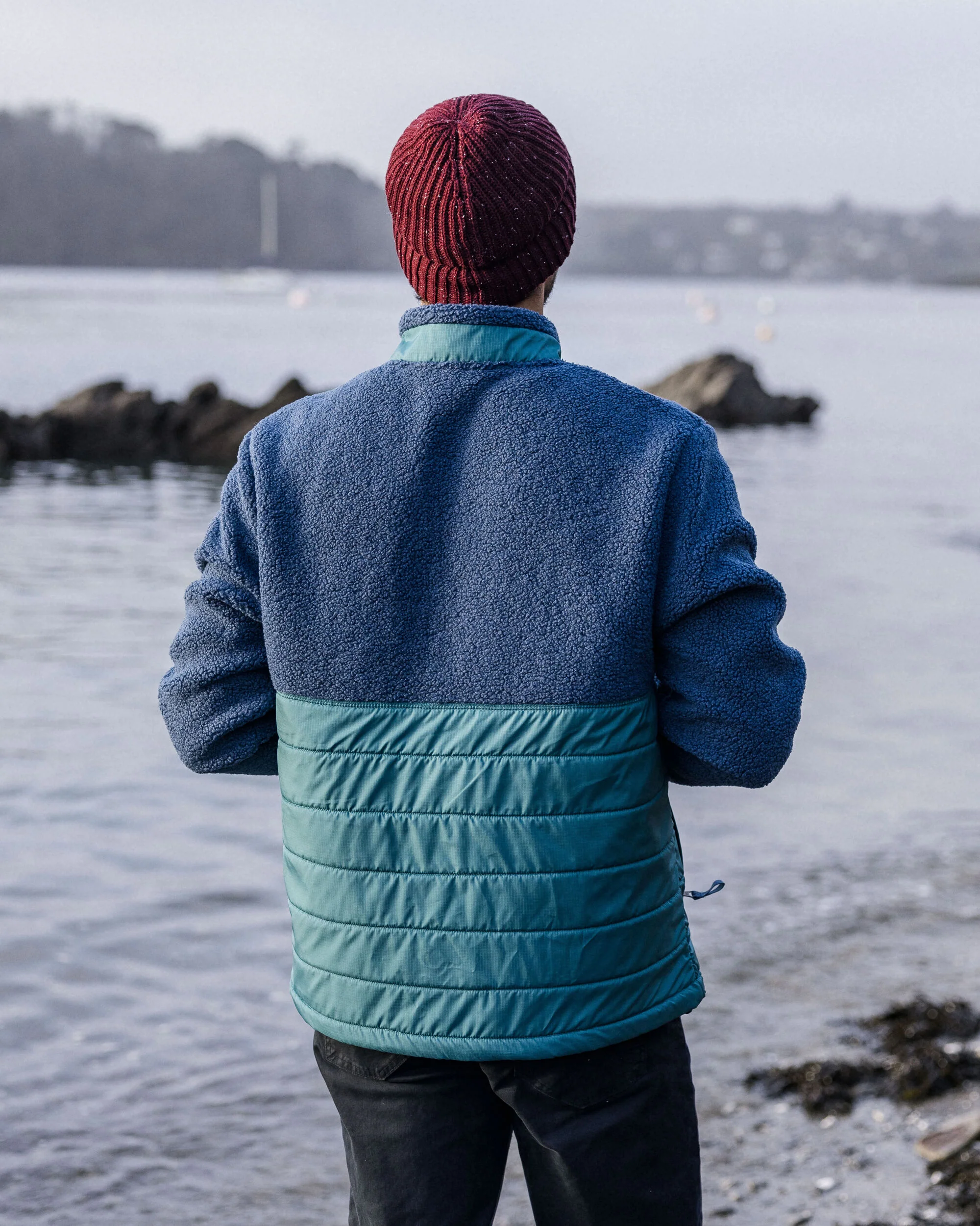 Born Explorer Polar-Lined Sherpa Fleece - Dark Denim - Image 6