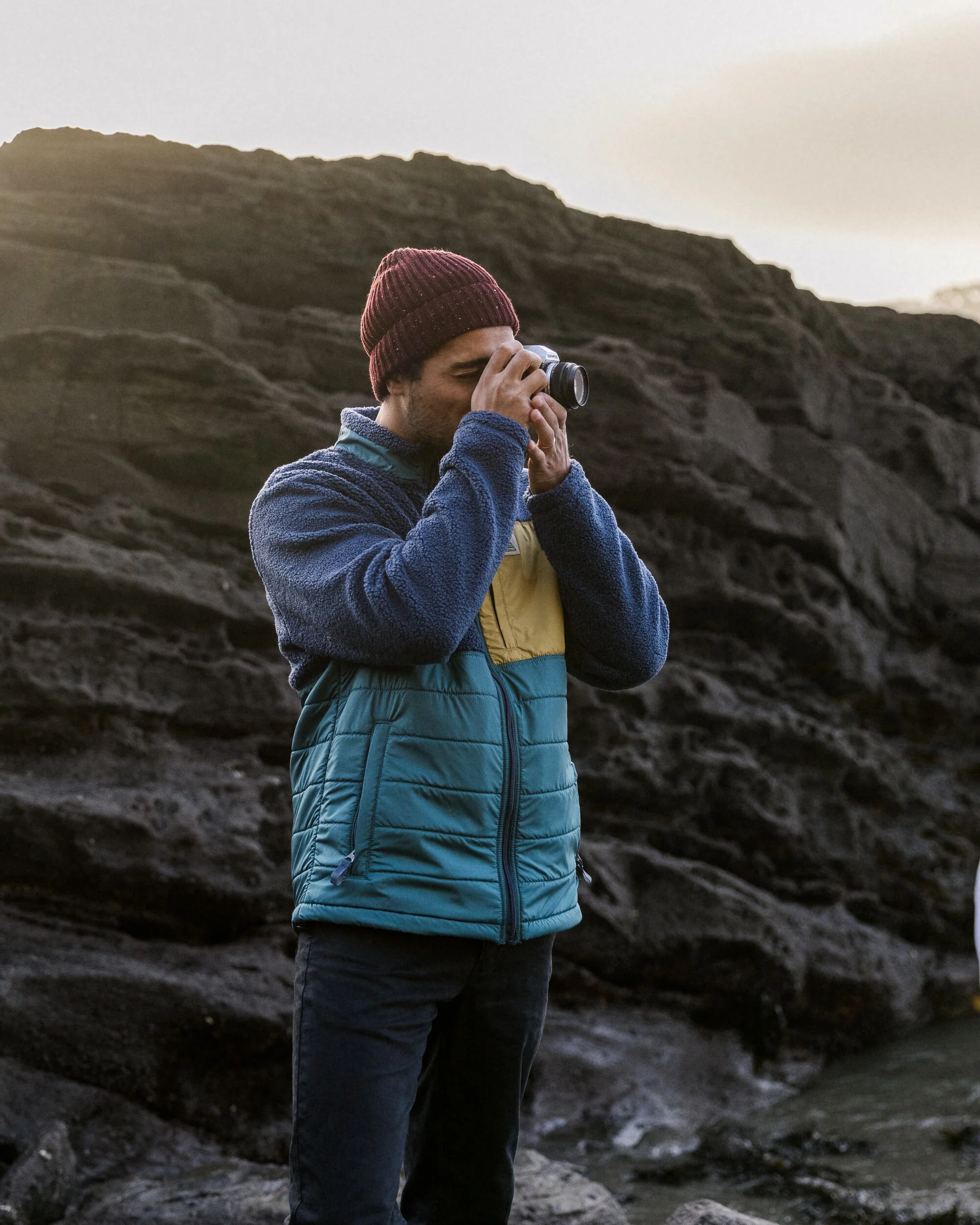 Born Explorer Polar-Lined Sherpa Fleece - Dark Denim - Image 7