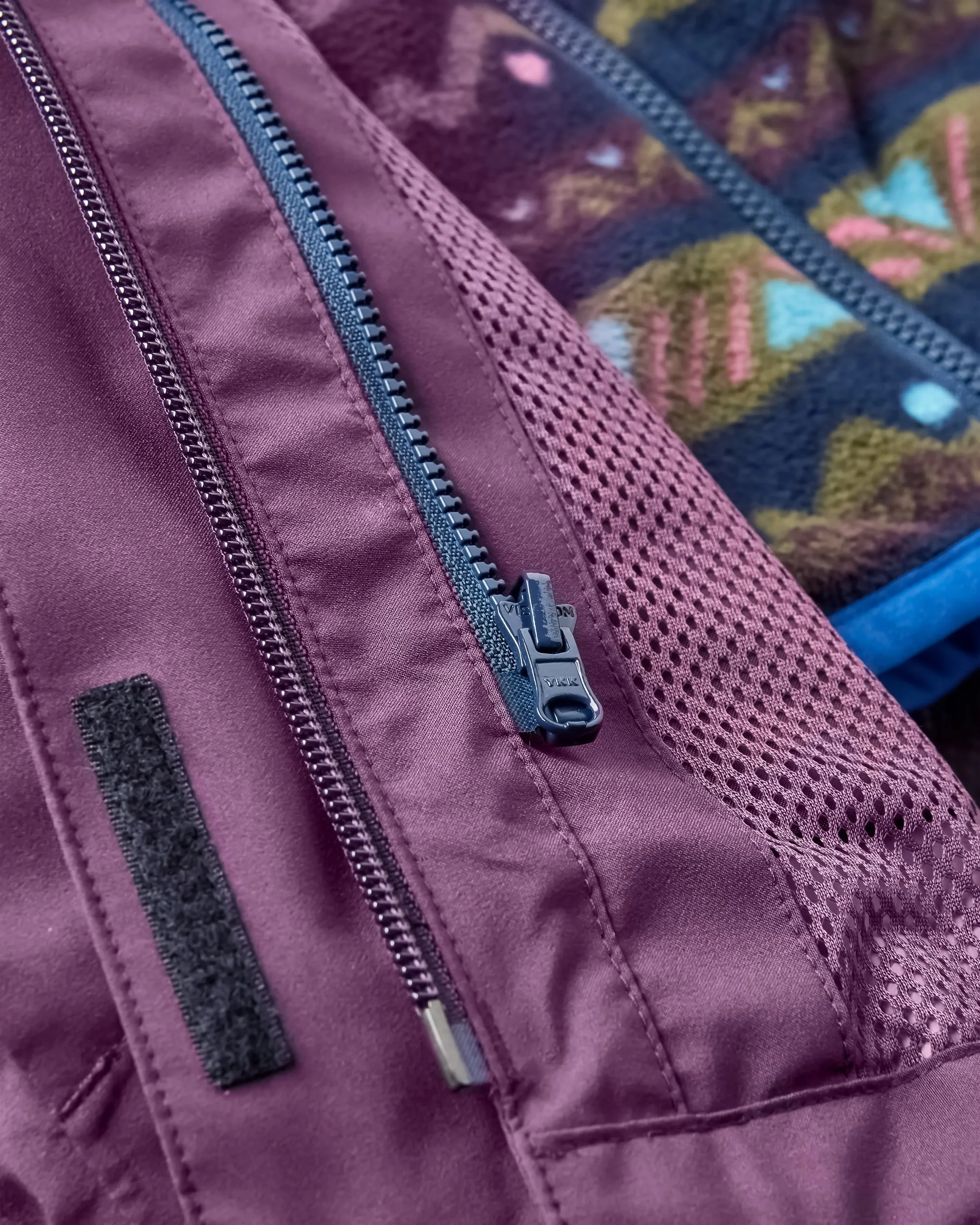 Breckenridge Waterproof 3 In 1 Jacket - Deep Plum - Image 13