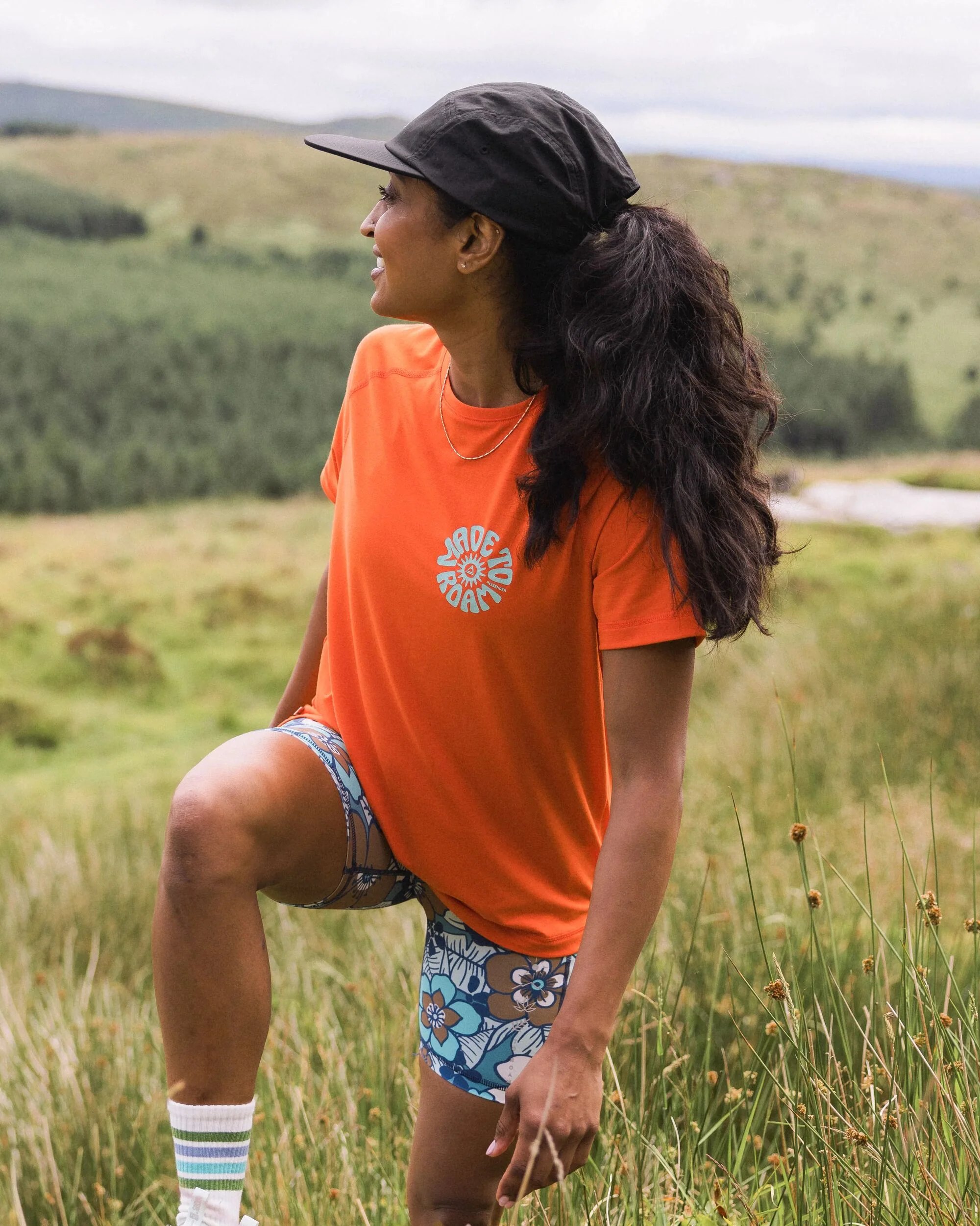Breeze DriRelease® Trail Women's T-Shirt - Ember Orange - Image 3