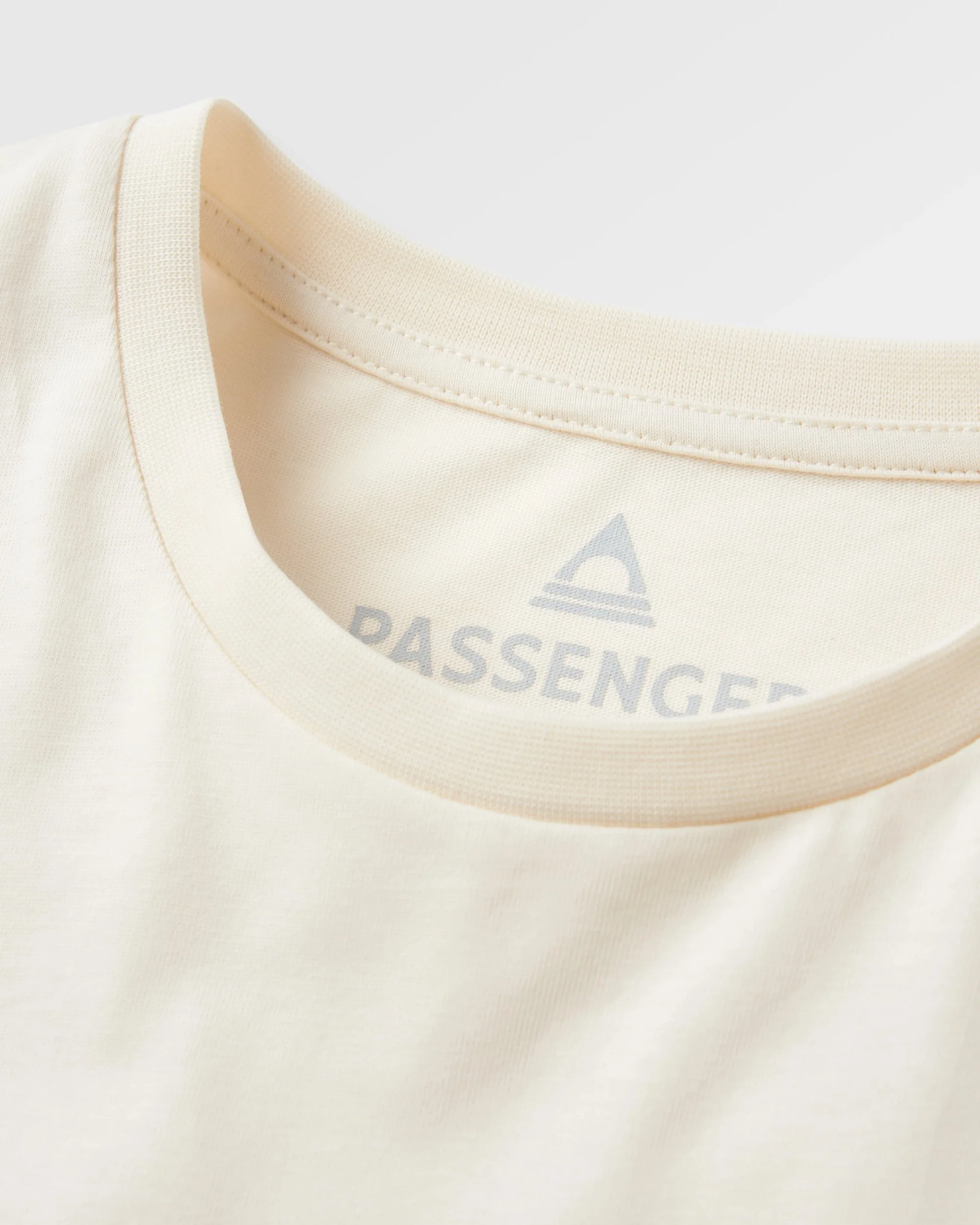Waves & Trees Organic Cotton T-Shirt - Birch - Image 6