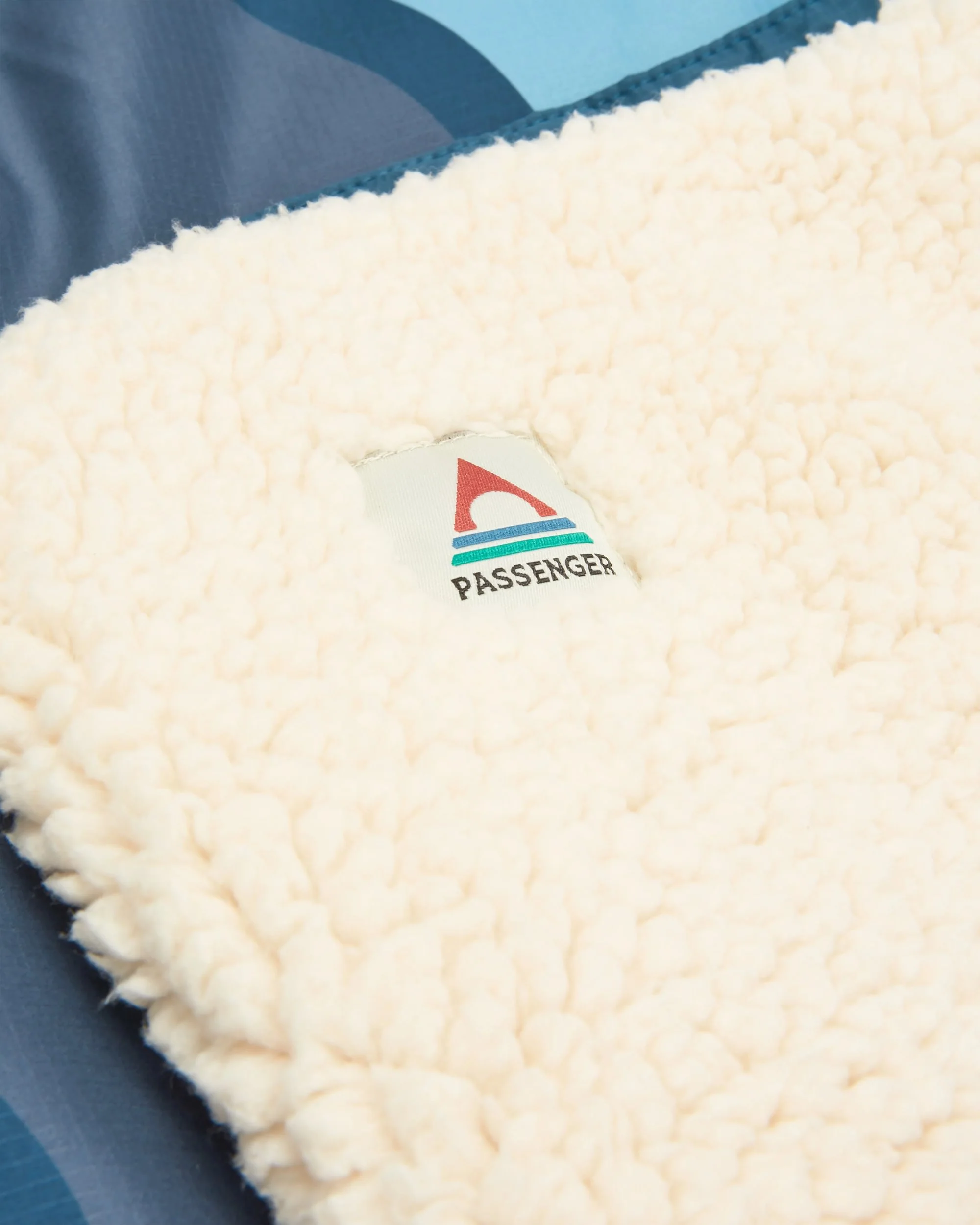 Cabin Sherpa Blanket - Dark Denim - Image 6