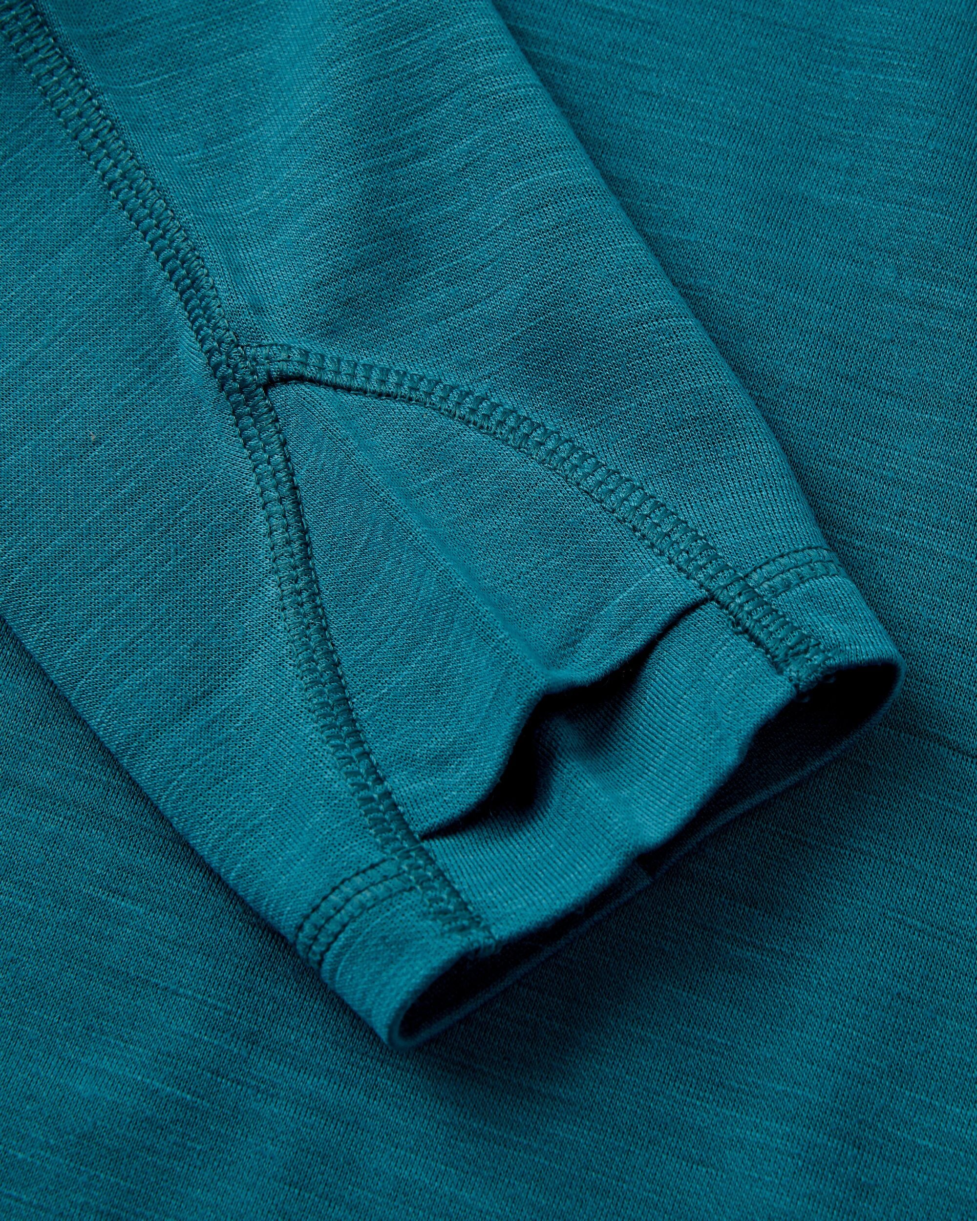 Camp Wild Lightweight Merino Blend LS T-Shirt - Mediterranean - Image 3
