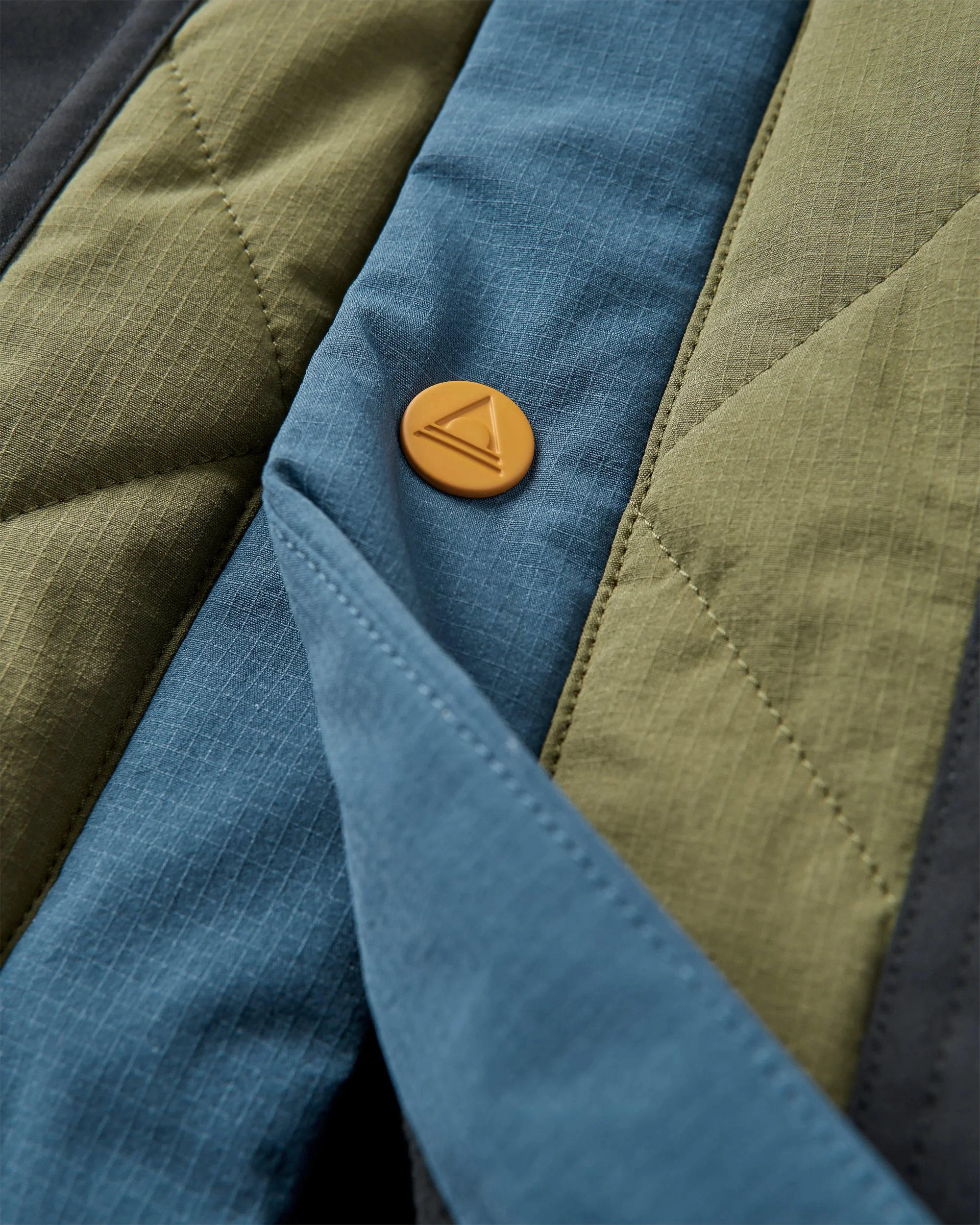 Campscape Fleece Lined Parka - Black/Khaki - Image 6