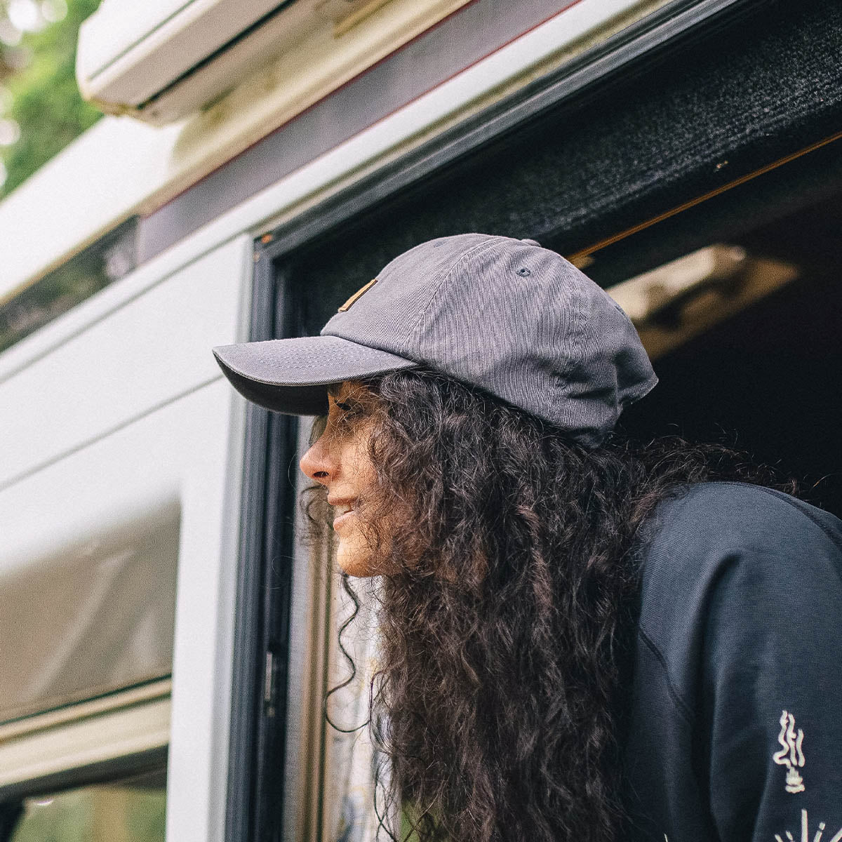 Canopy Snapback Cap - Mid Grey - Image 3