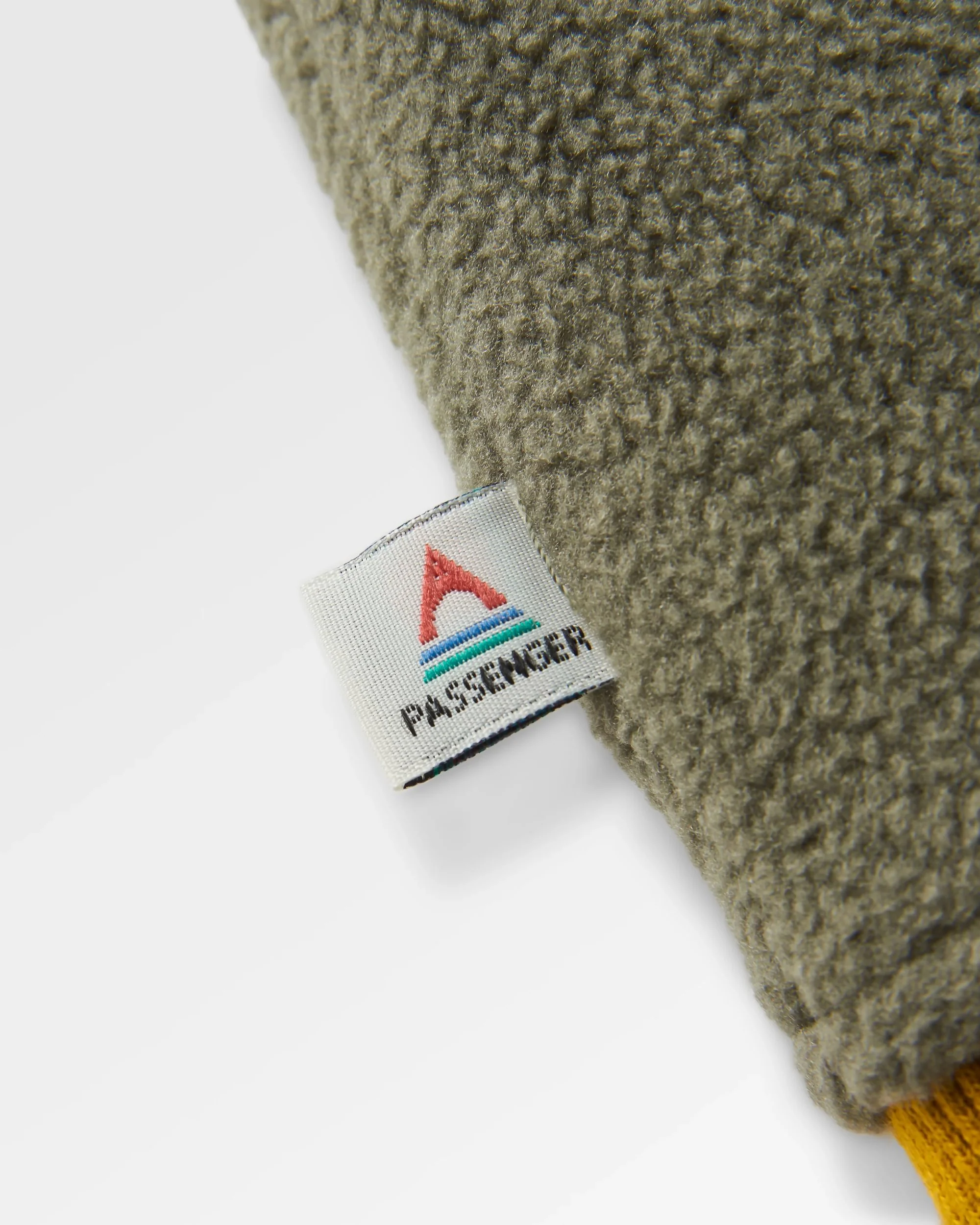 Caspian 1/2 Zip Polar Fleece - Dusty Olive - Image 5