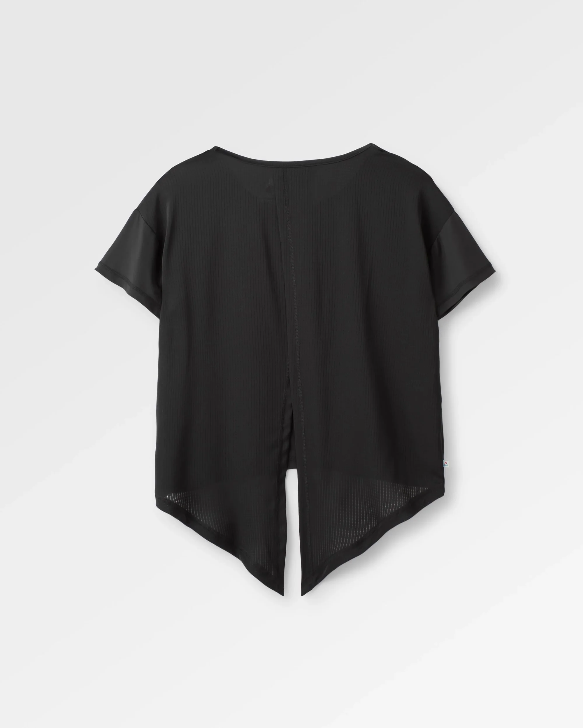 Chakra Tie Back Active T-Shirt - Black - Image 4