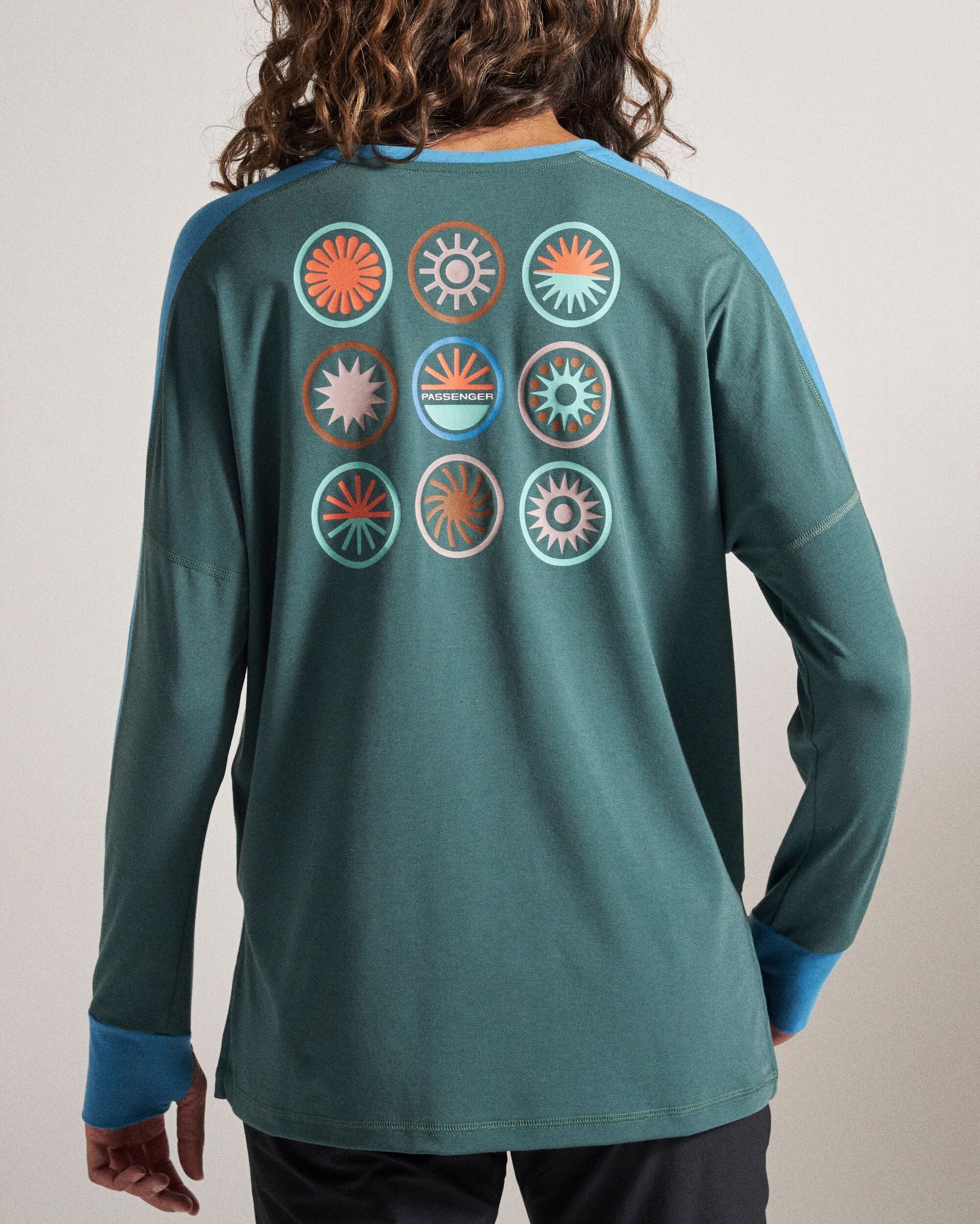 Chase The Light Drirelease® Active LS T-Shirt - Deep Ocean - Image 6