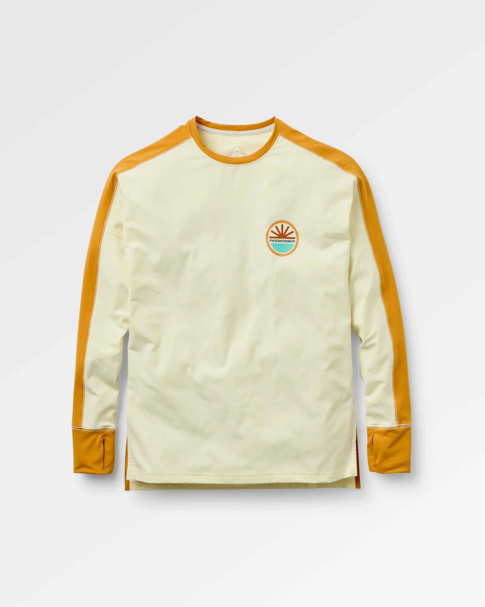 Chase The Light DrireleaseĀ® Active LS T-Shirt - Pale Yellow