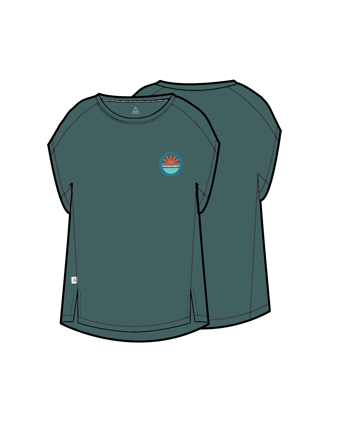 Chase The Light Drirelease® Active T-Shirt - Deep Ocean - Image 6
