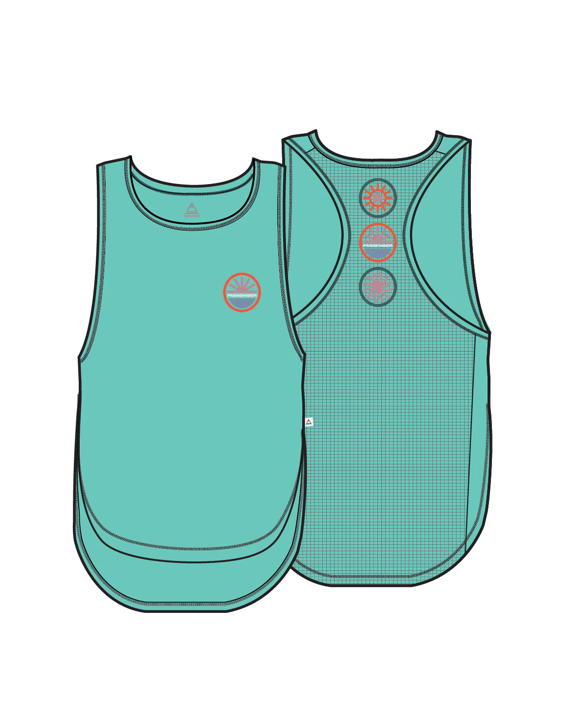 Chase The Light Drirelease® Active Vest - Aqua - Image 8