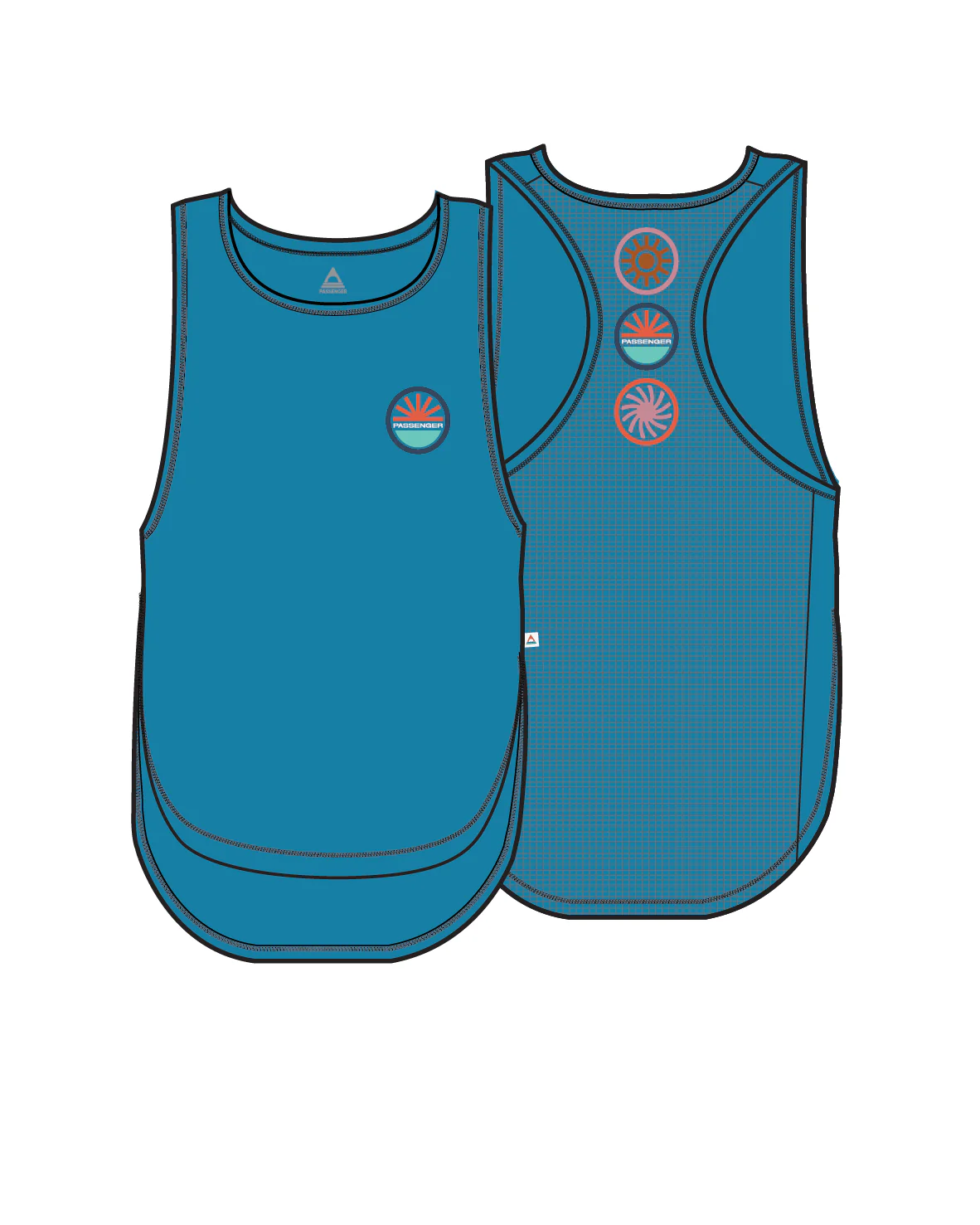 Chase The Light Drirelease® Active Vest - Bluejay - Image 8