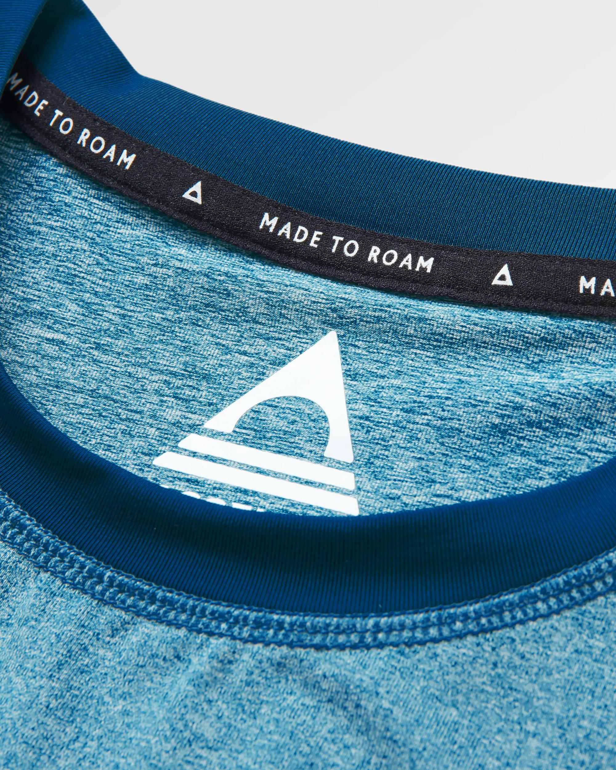 Classic Active T-Shirt - Blue Steel Marl - Image 8
