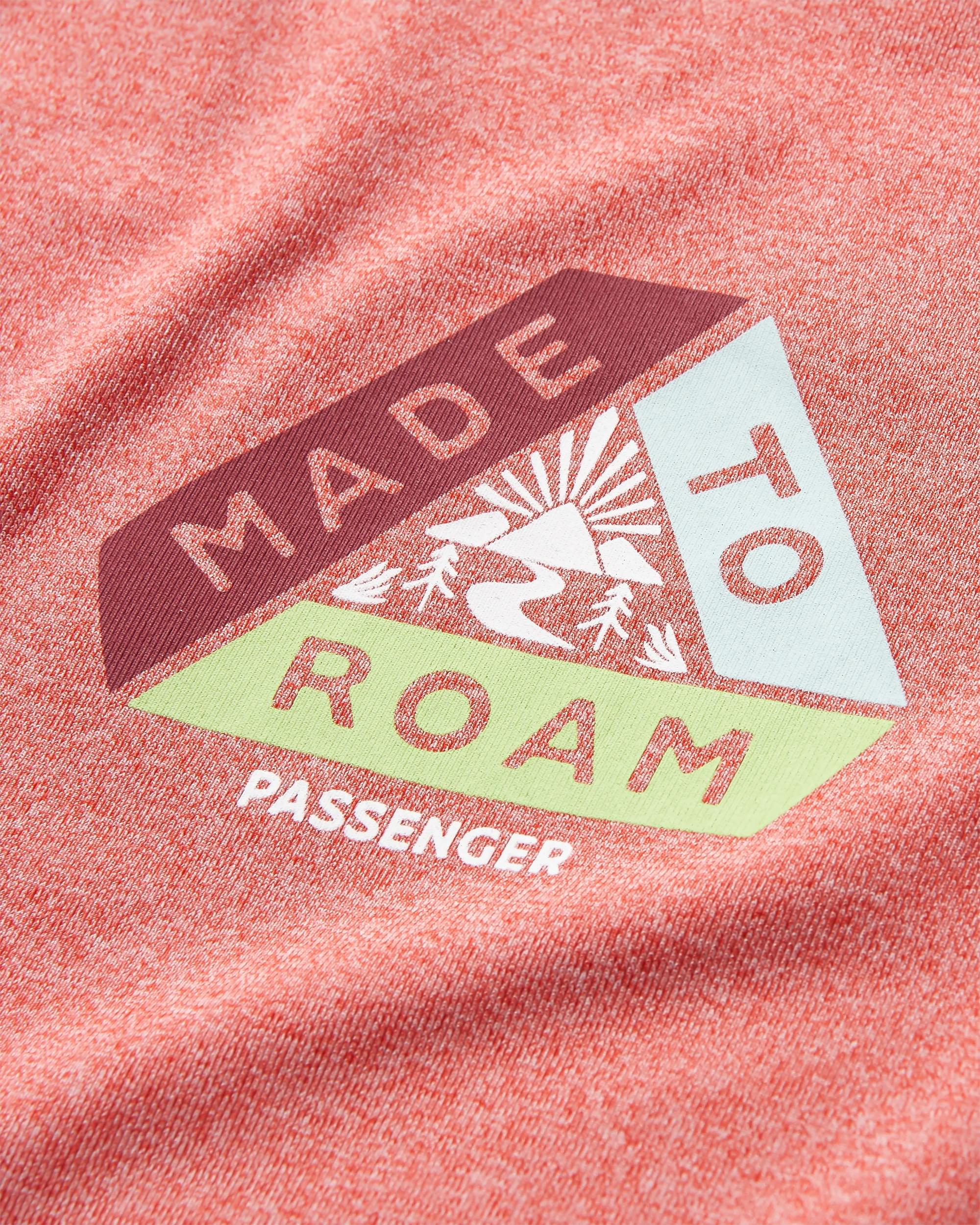 Classic Active T-Shirt - Mineral Red Marl - Image 4
