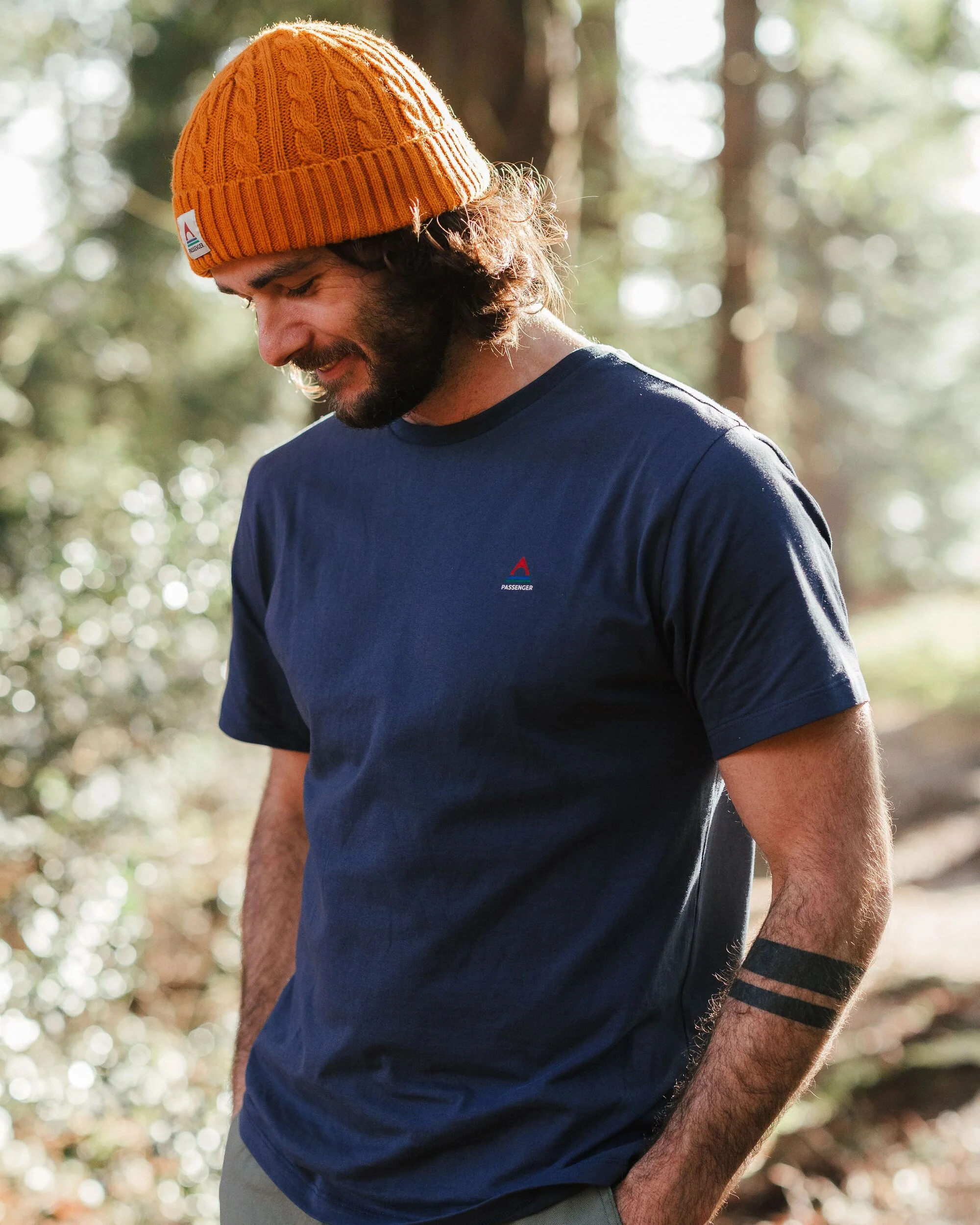 Classic Logo T-Shirt - Rich Navy - Image 4
