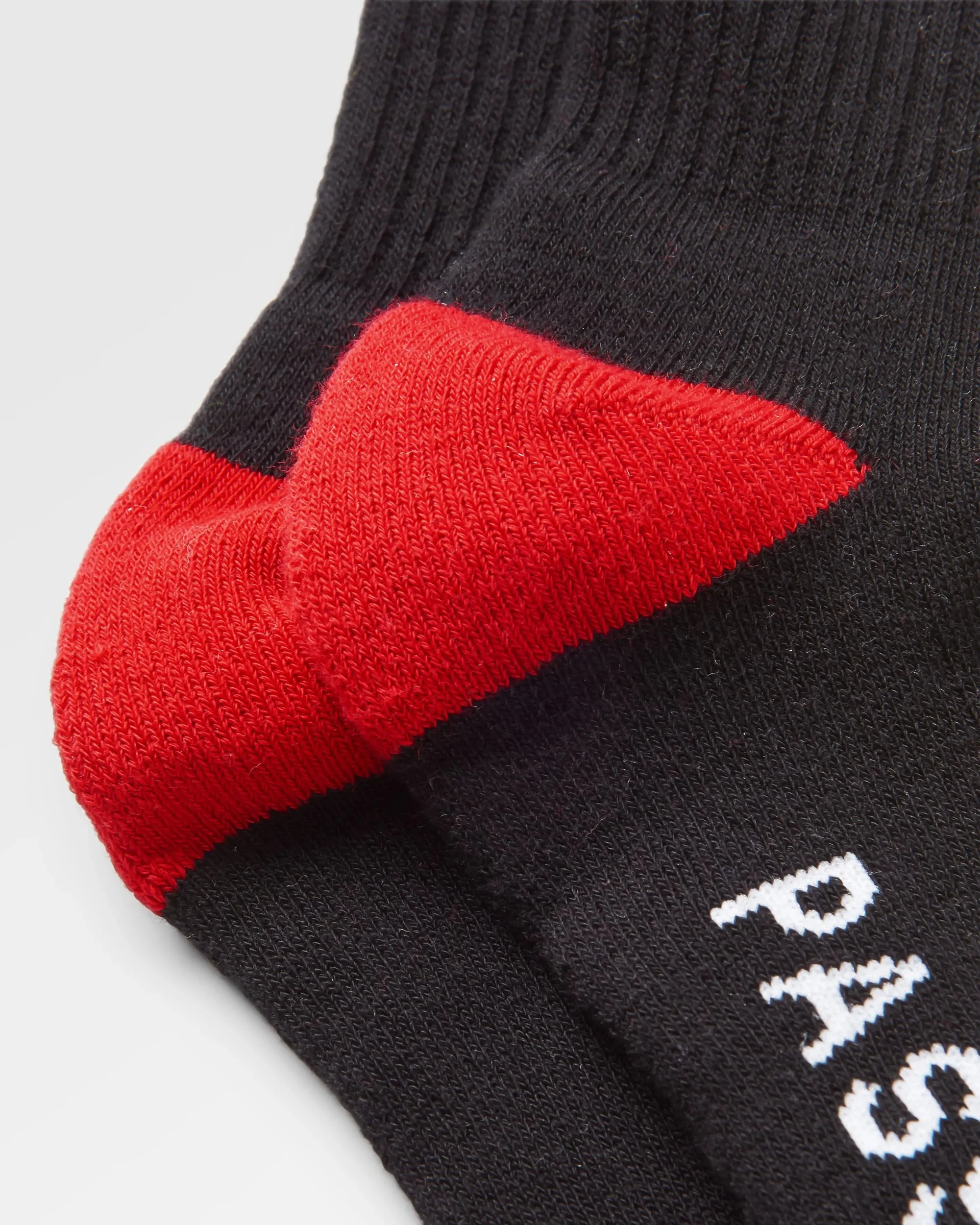 Classic Midweight Crew Socks - Black - Image 2