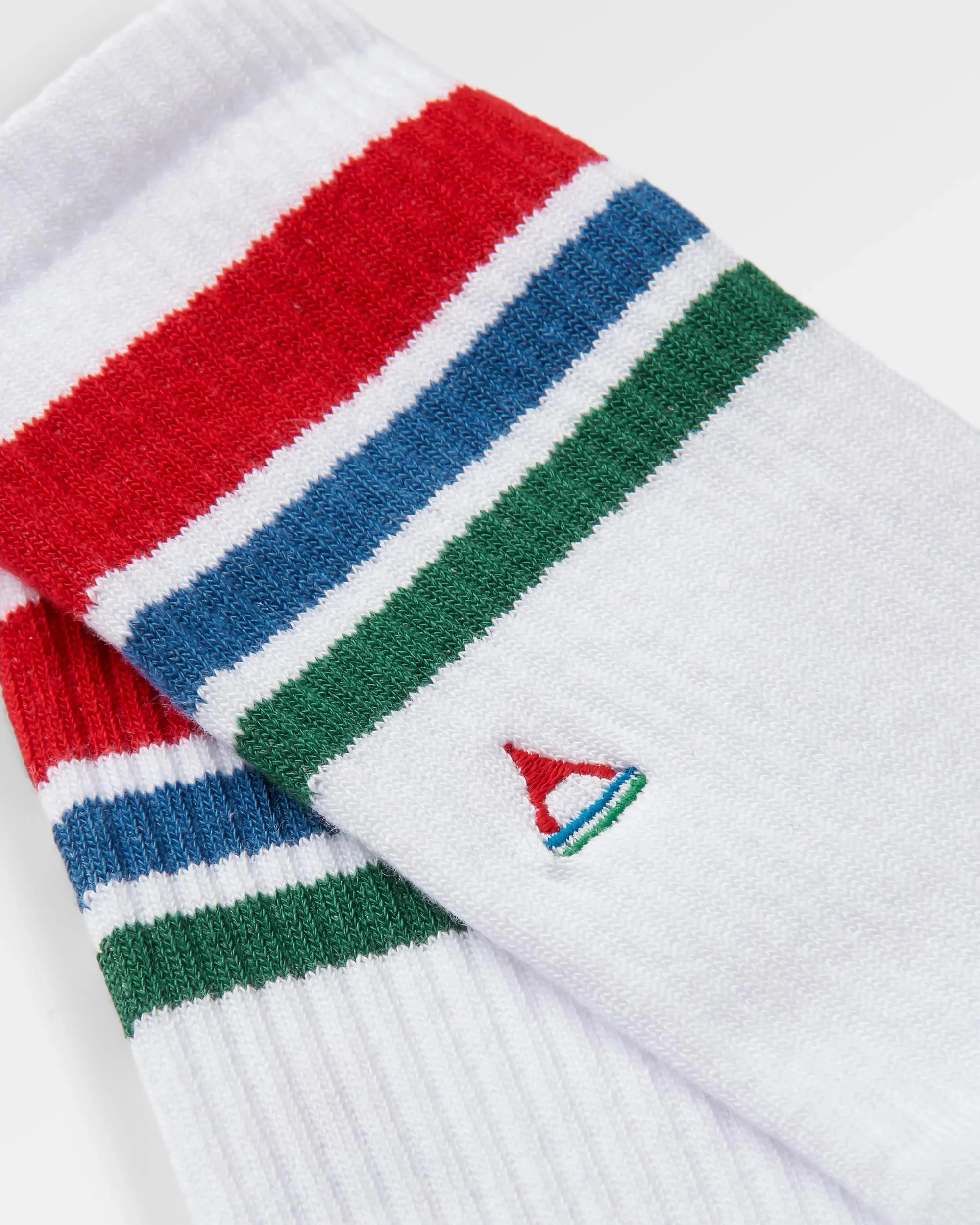 Classic Midweight Crew Socks - White - Image 3