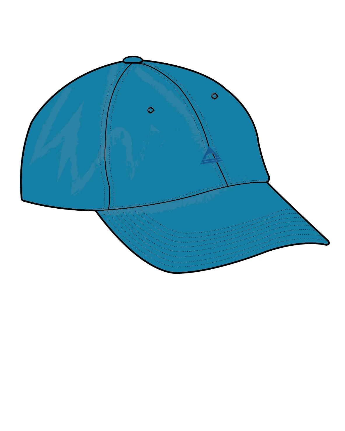 Classic 6 Panel Cap - Bluejay - Image 6